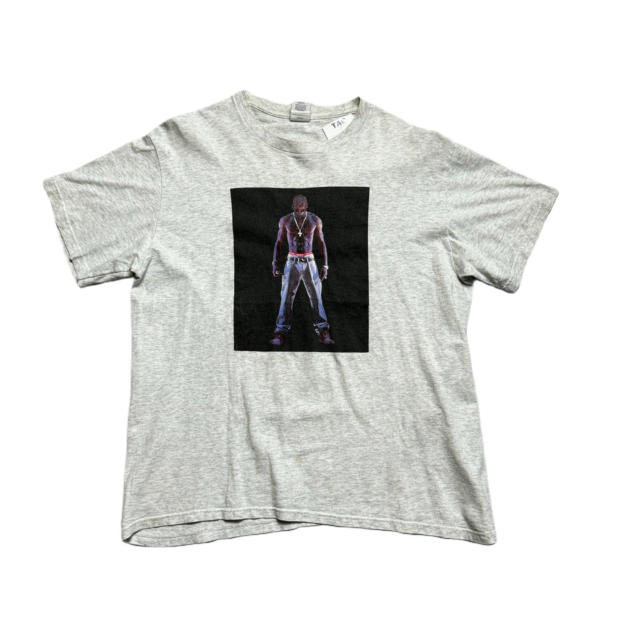 White Supreme Tupac Tee - M