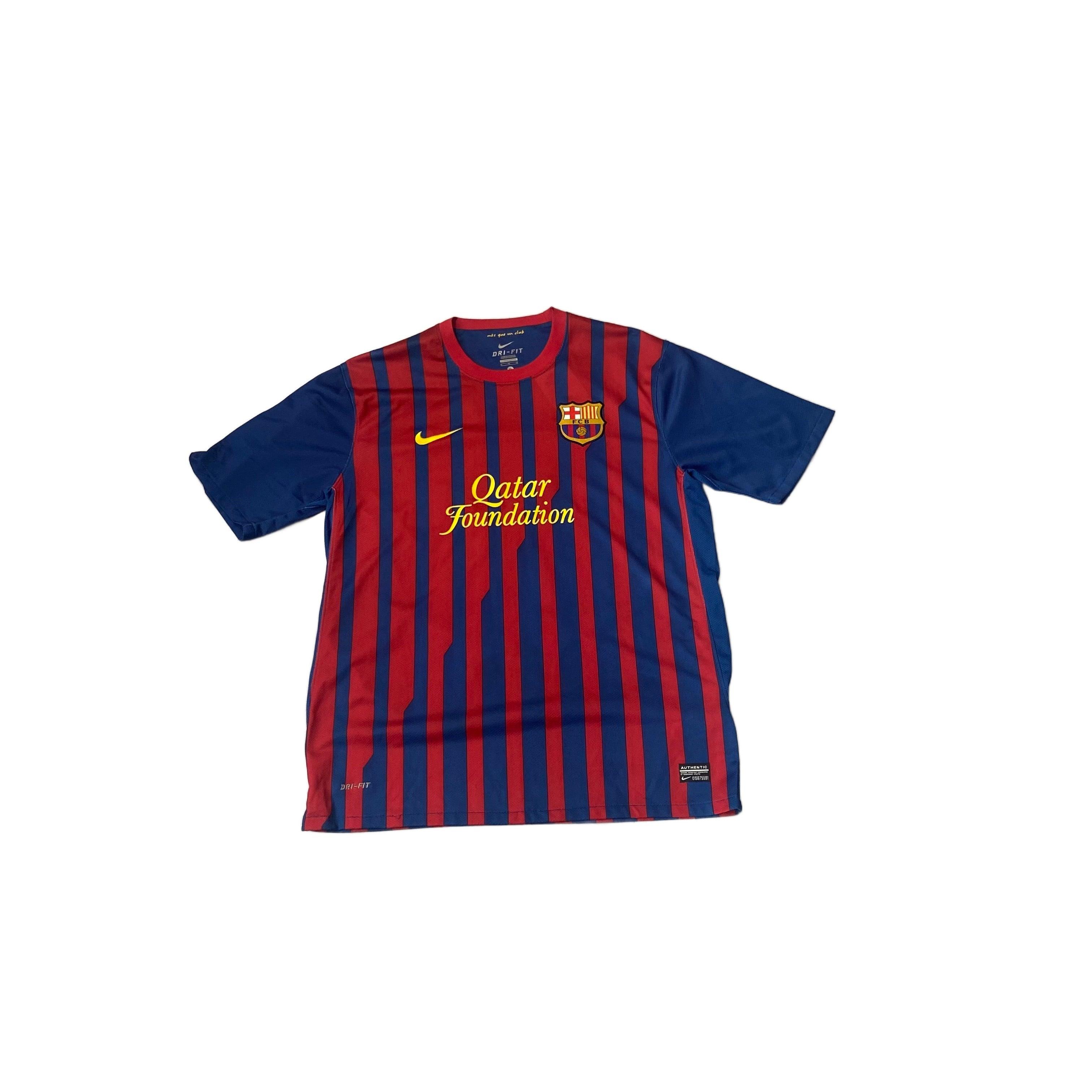 2011 - 12 Barcelona Home ‘Abidal’ Shirt - XL