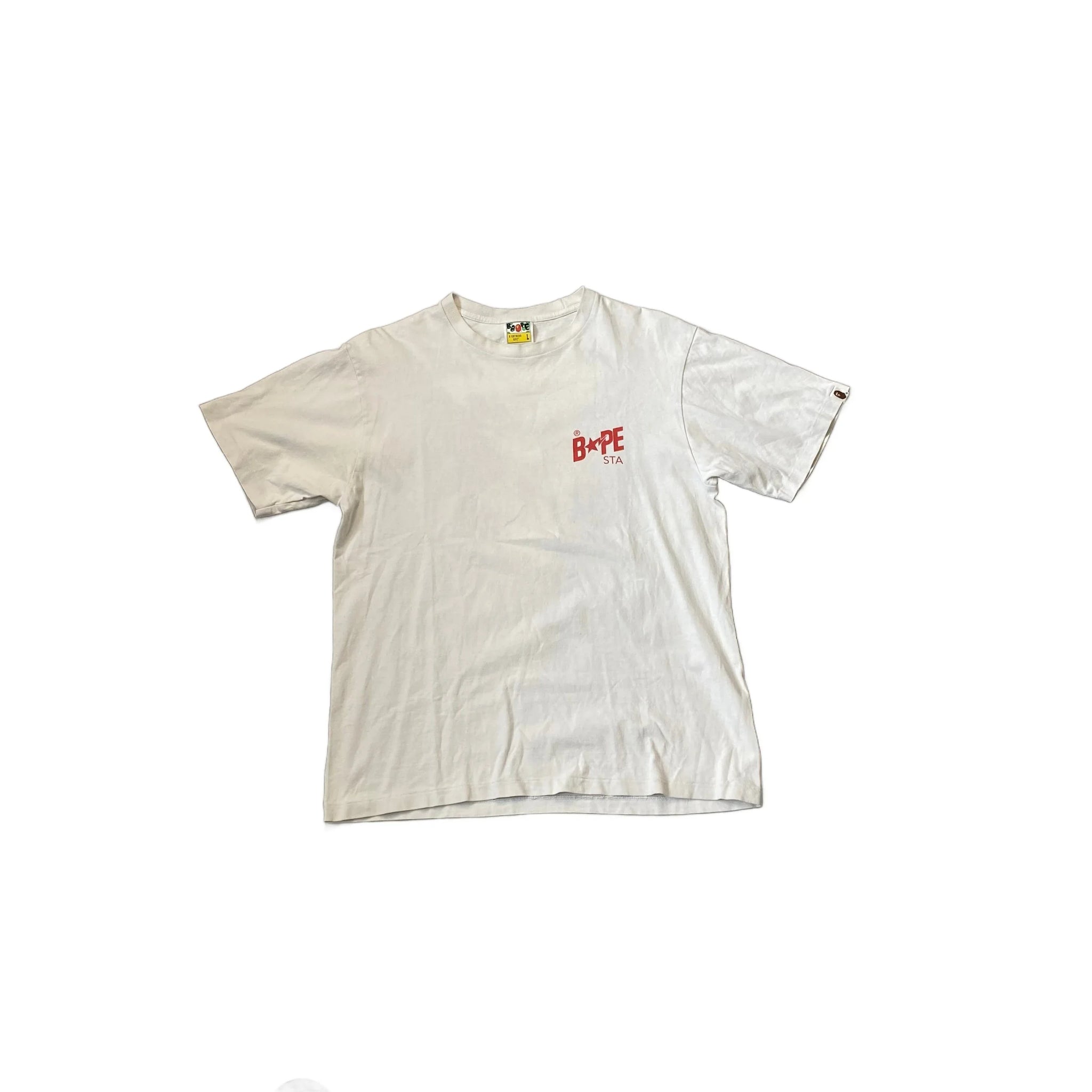 White A Bathing Ape (BAPE) Tee - L