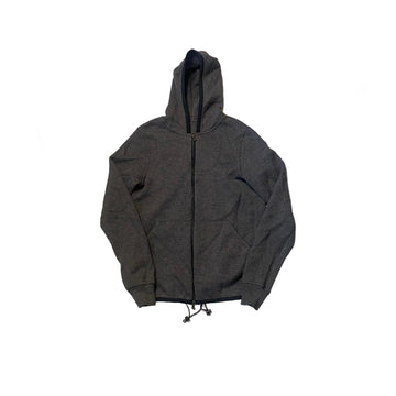 Grey Prada Zip Up Hoodie - S