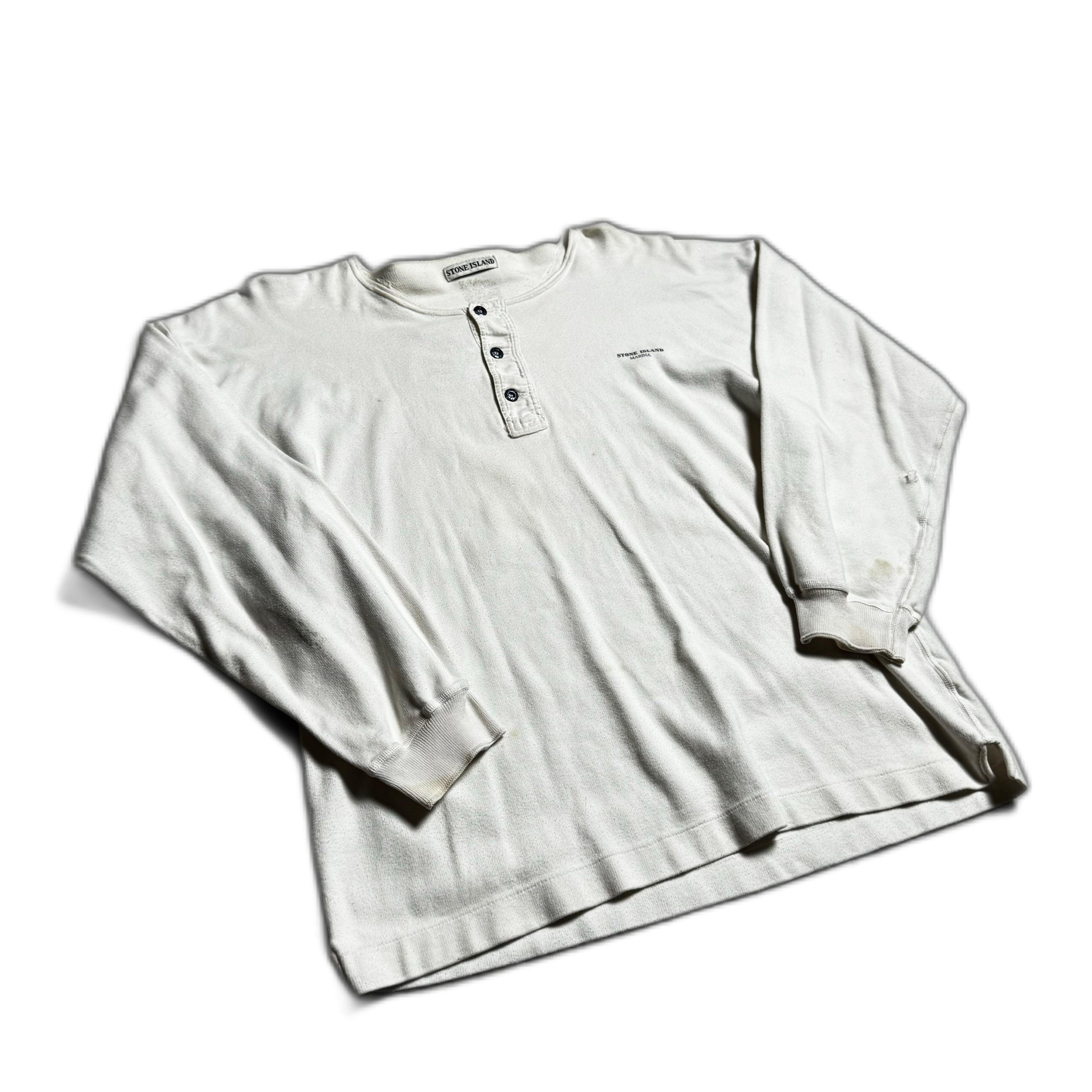 White Stone Island Sweatshirt - L