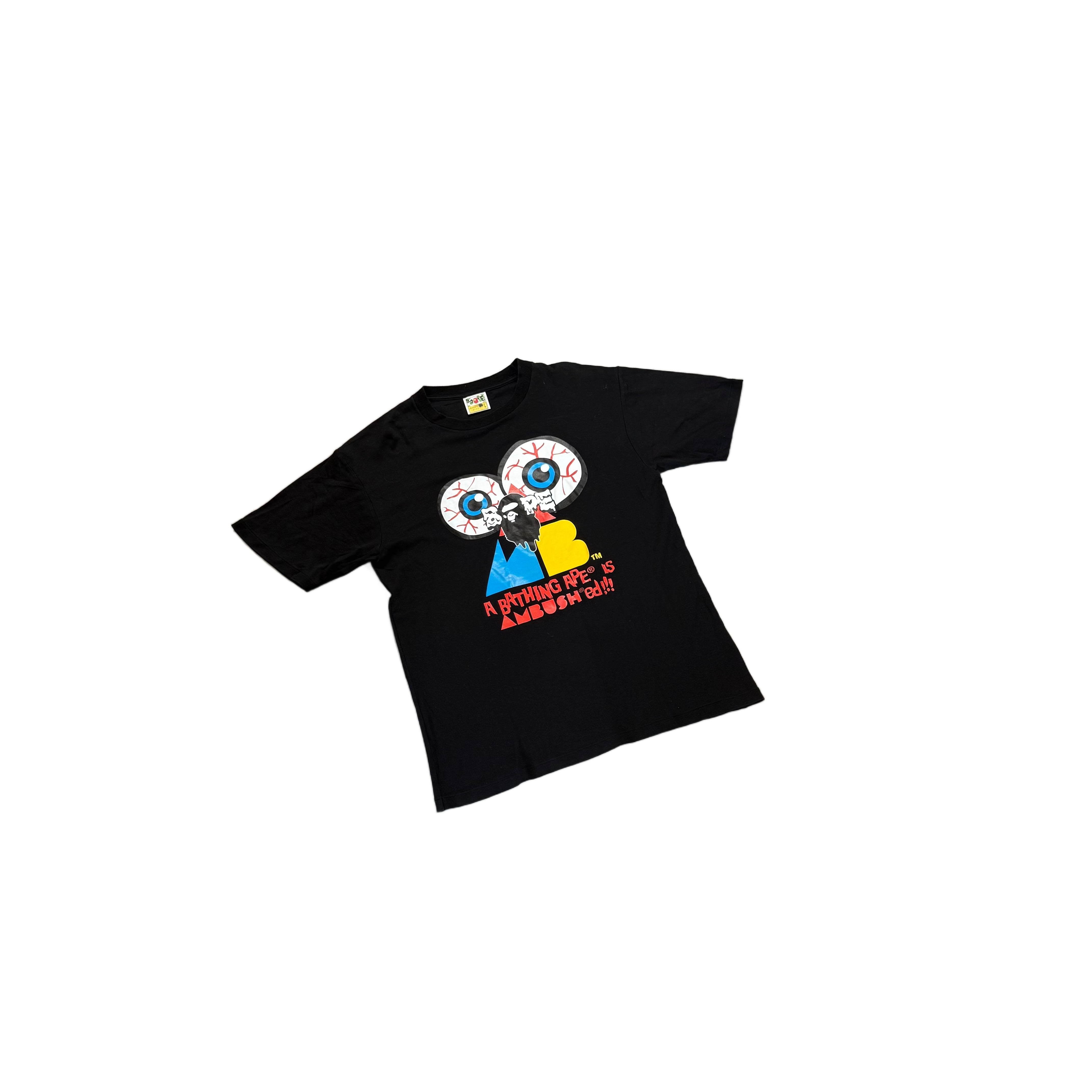 Black A Bathing Ape (BAPE) Tee - L