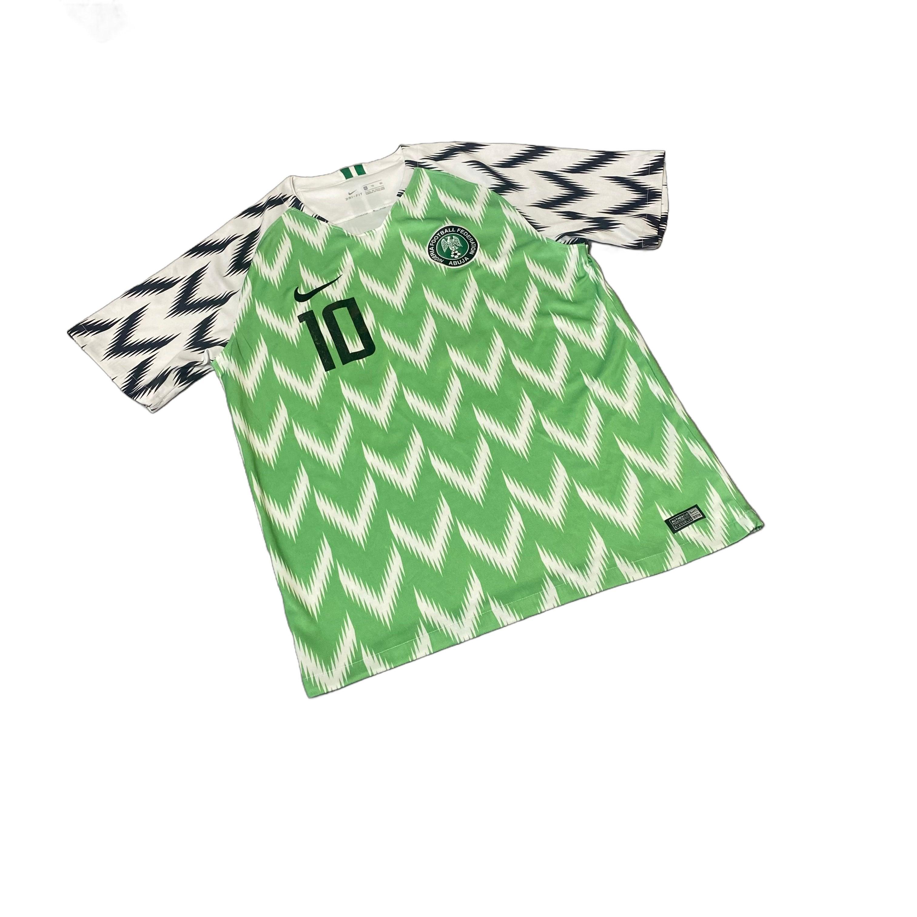 2018 Nigeria Home 'Mikel' Shirt - XL