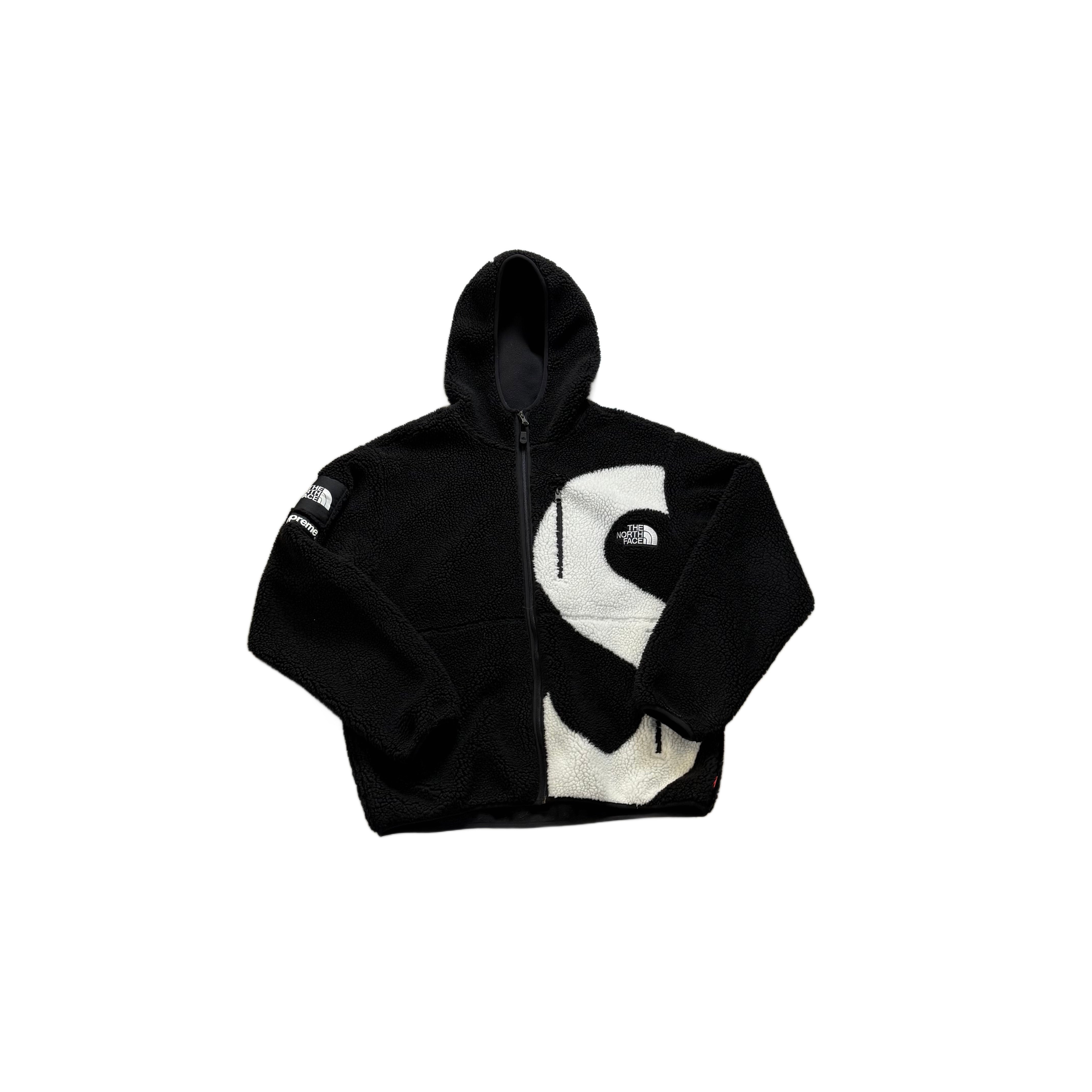 Black Supreme x The North Face FW20 Full Zip S Logo Fleece - L
