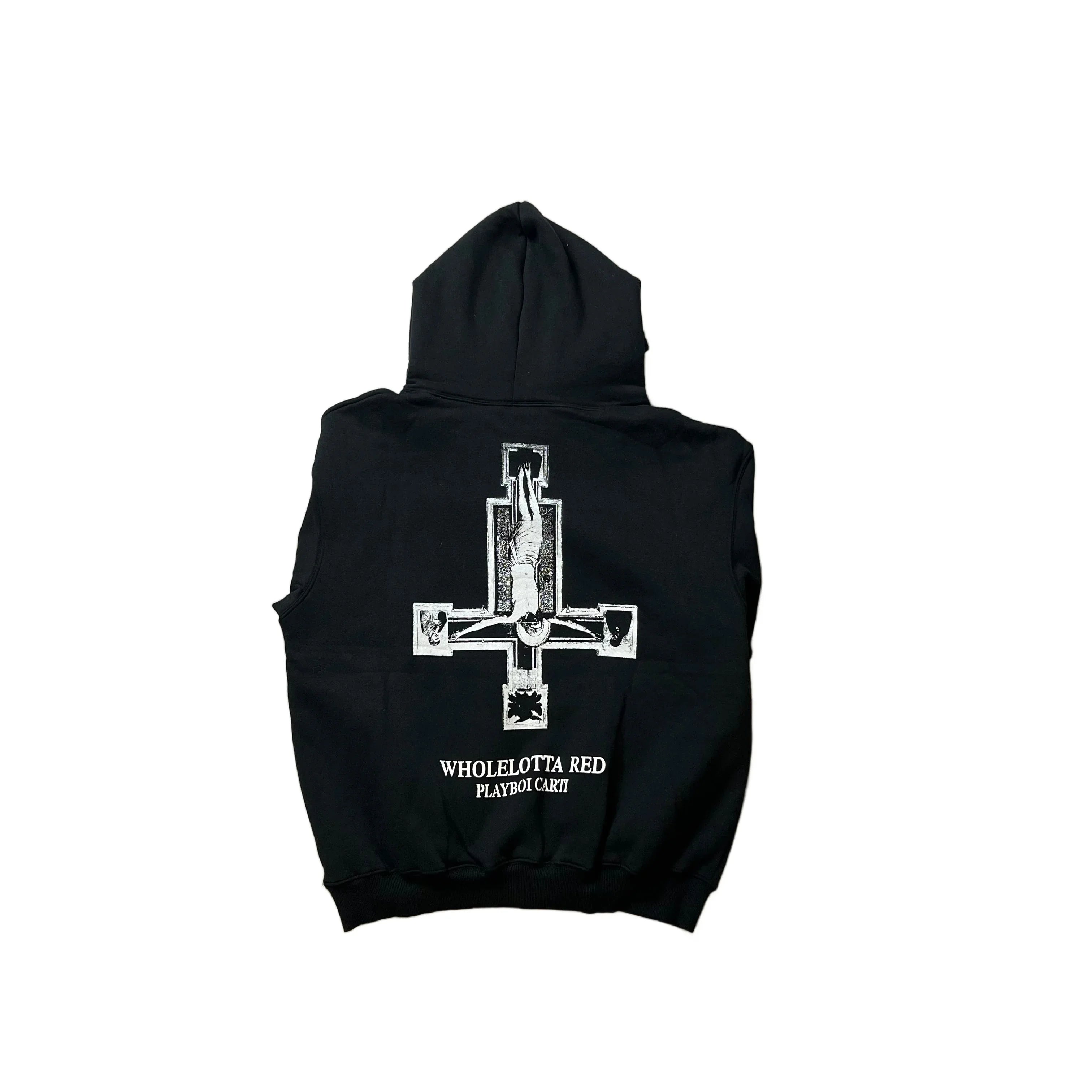 Black Playboi Carti Hoodie - S