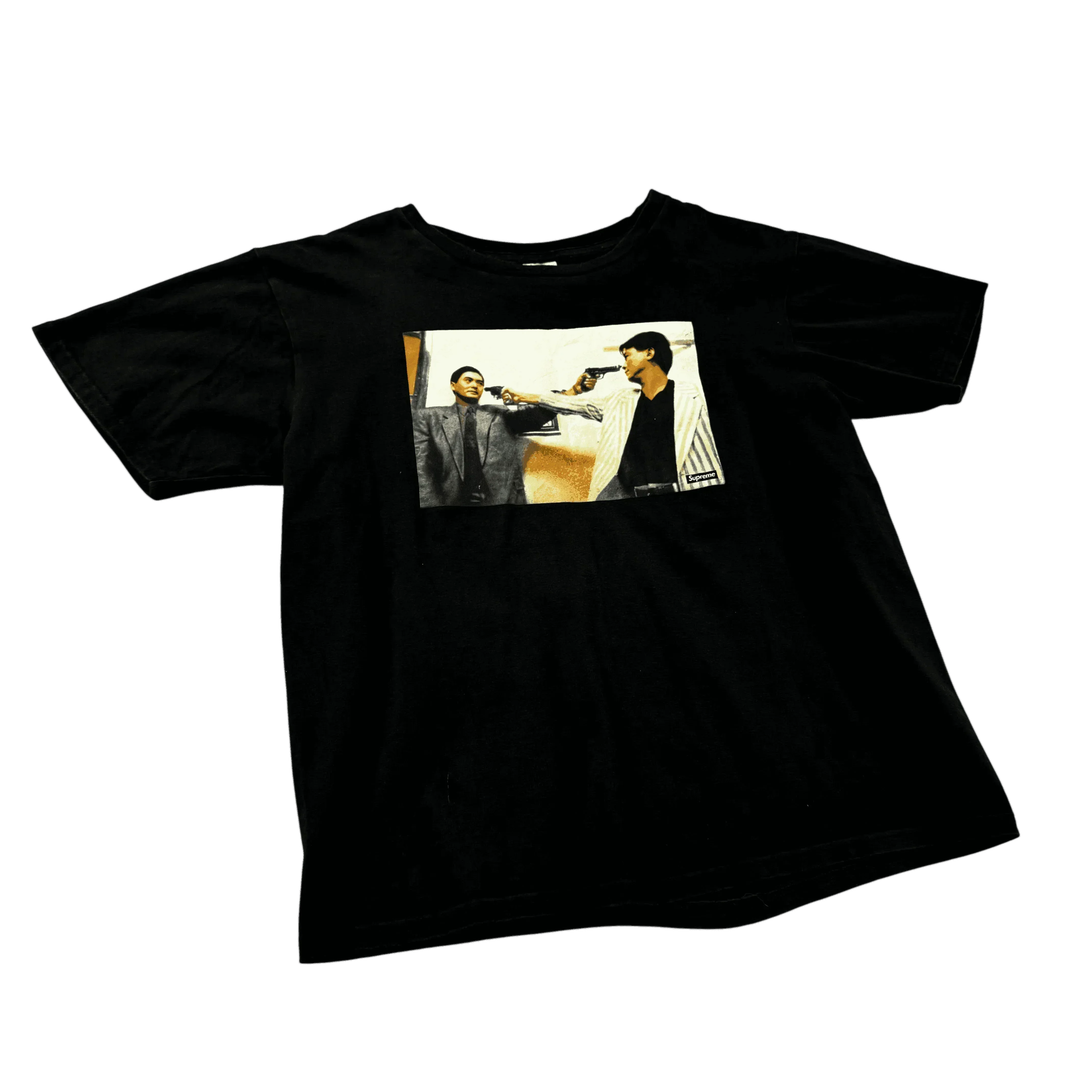 Black Supreme Tee - L