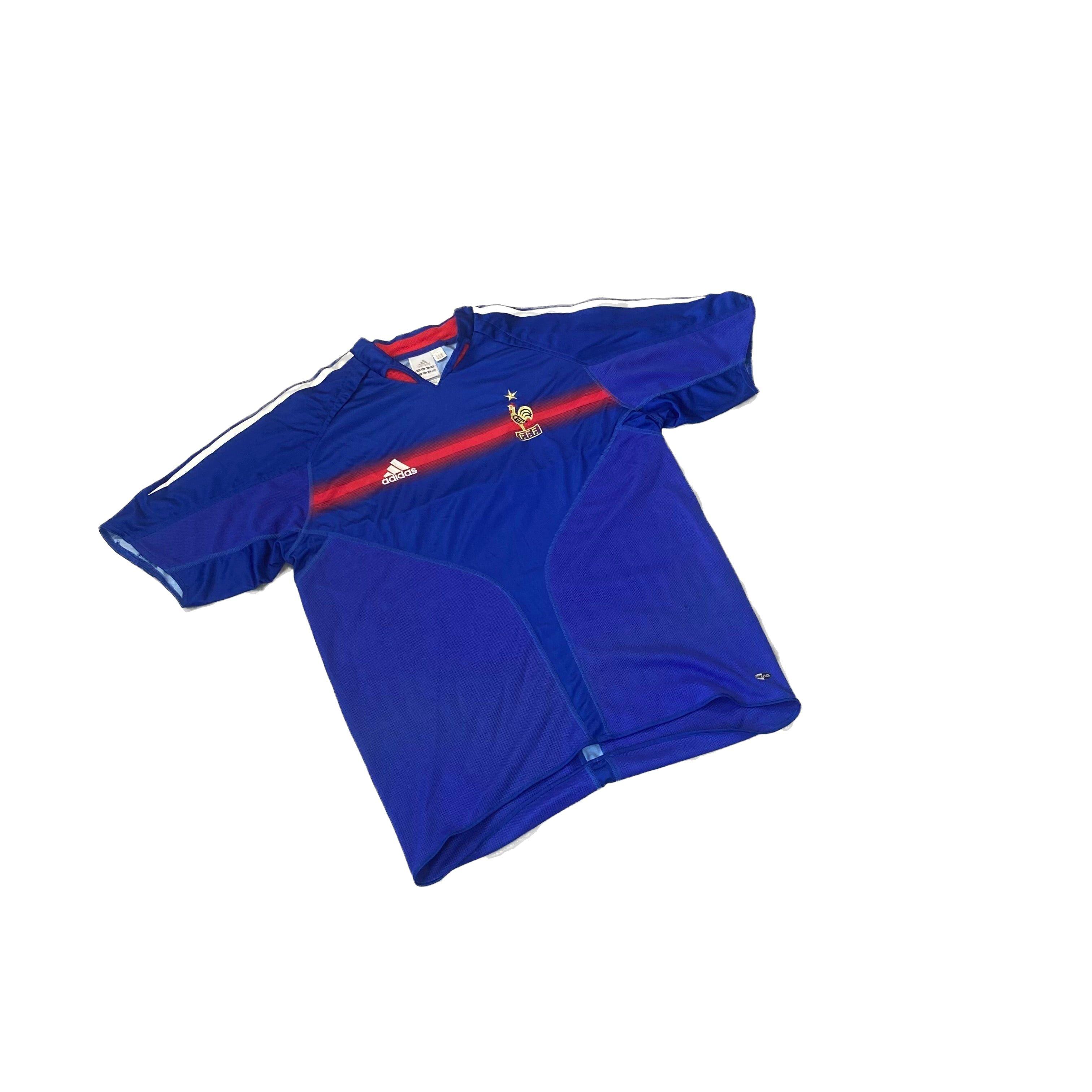 2004 - 06 France Home Shirt - L