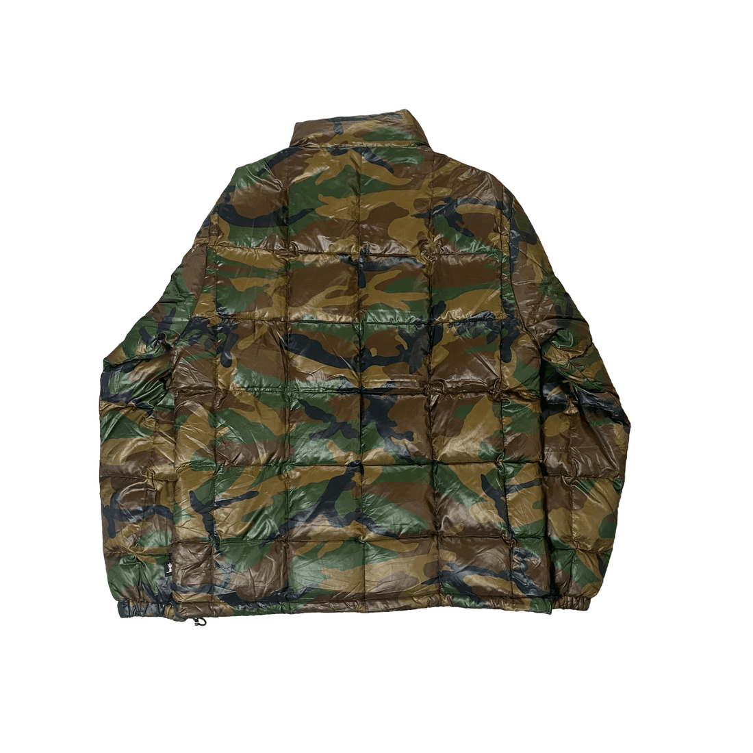 Camo Stussy Puffer Coat - M