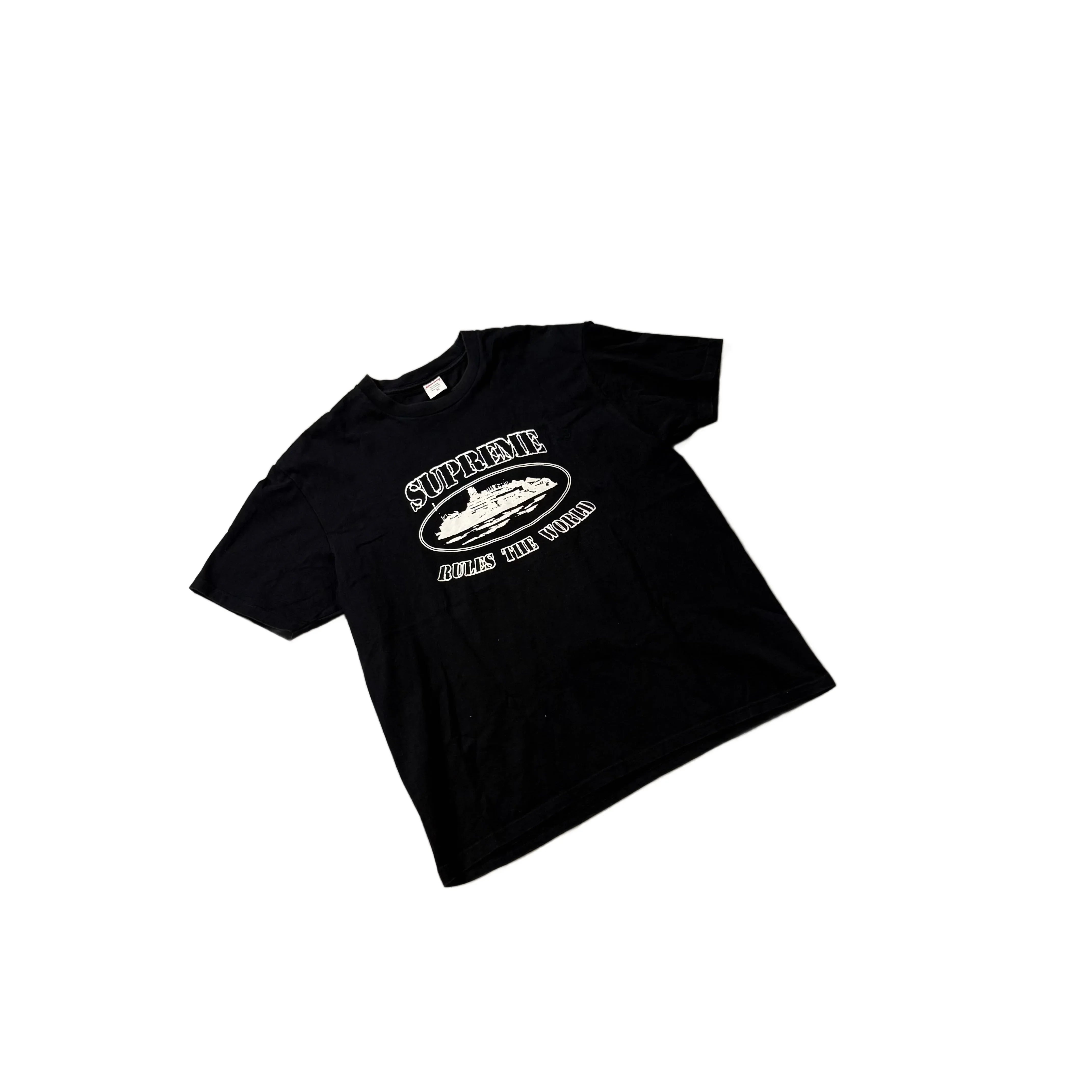 Black Supreme x Corteiz Tee - XL