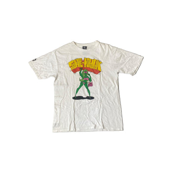 White Stussy Tee - M