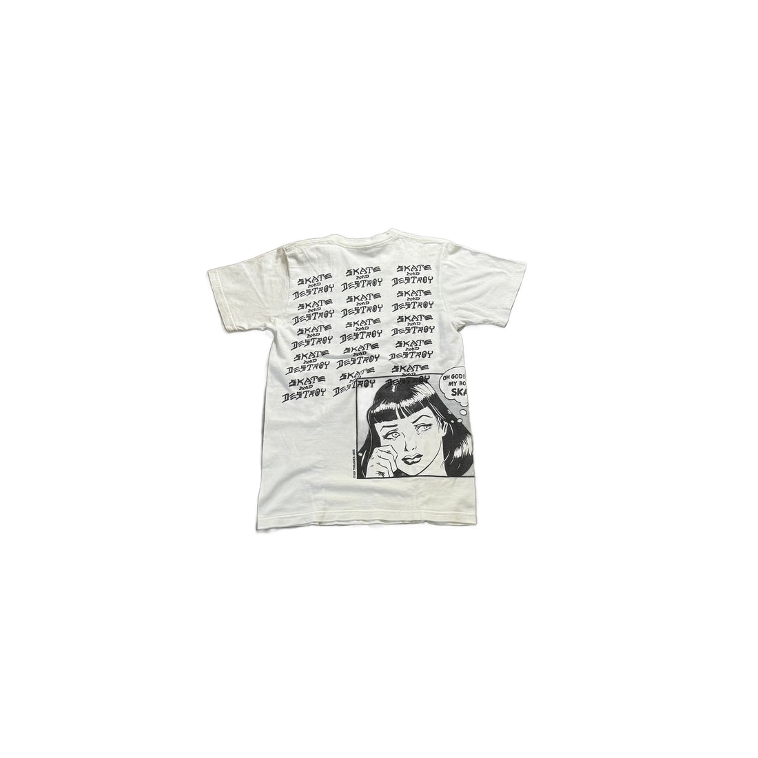 White Supreme Tee - S