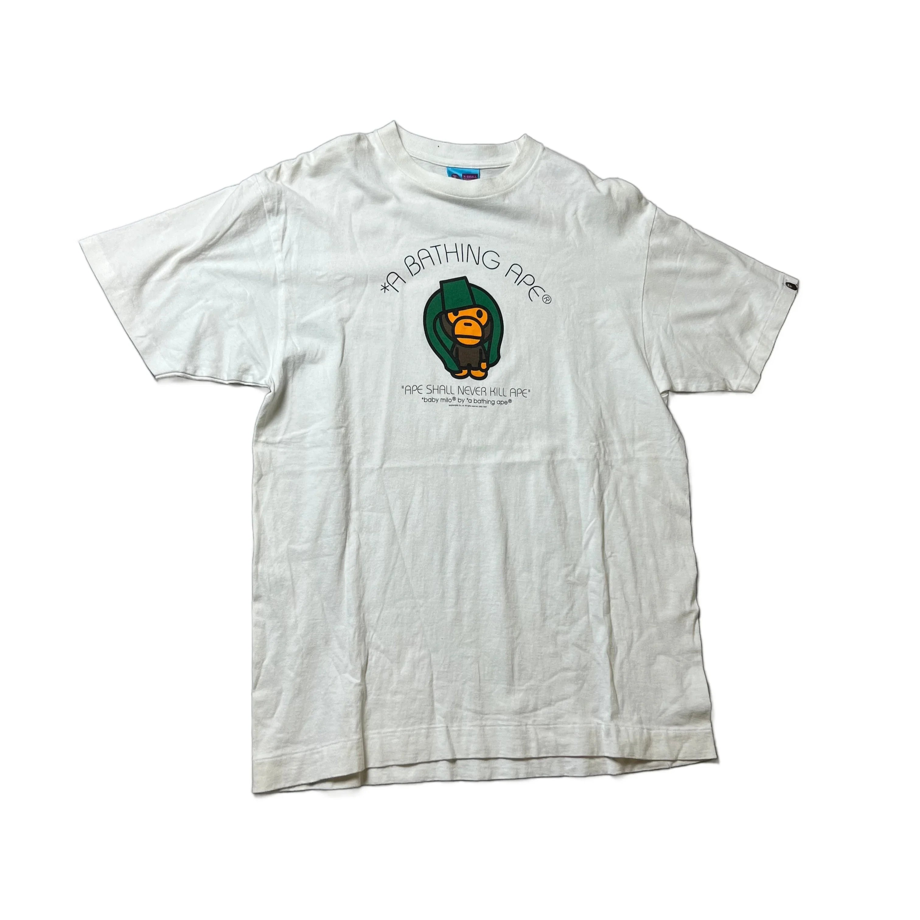 White A Bathing Ape (BAPE) Tee - L