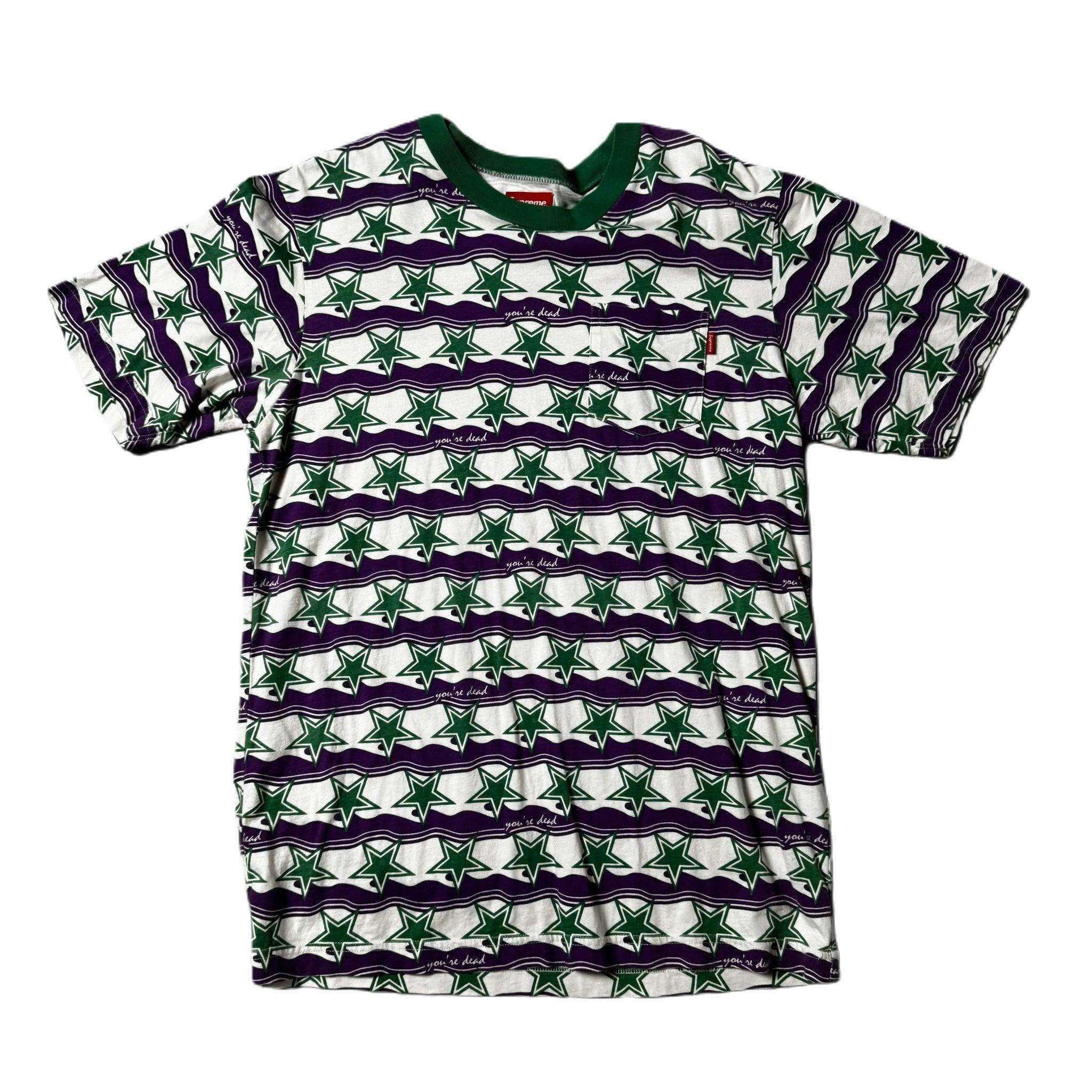 Supreme Striped Tee - M