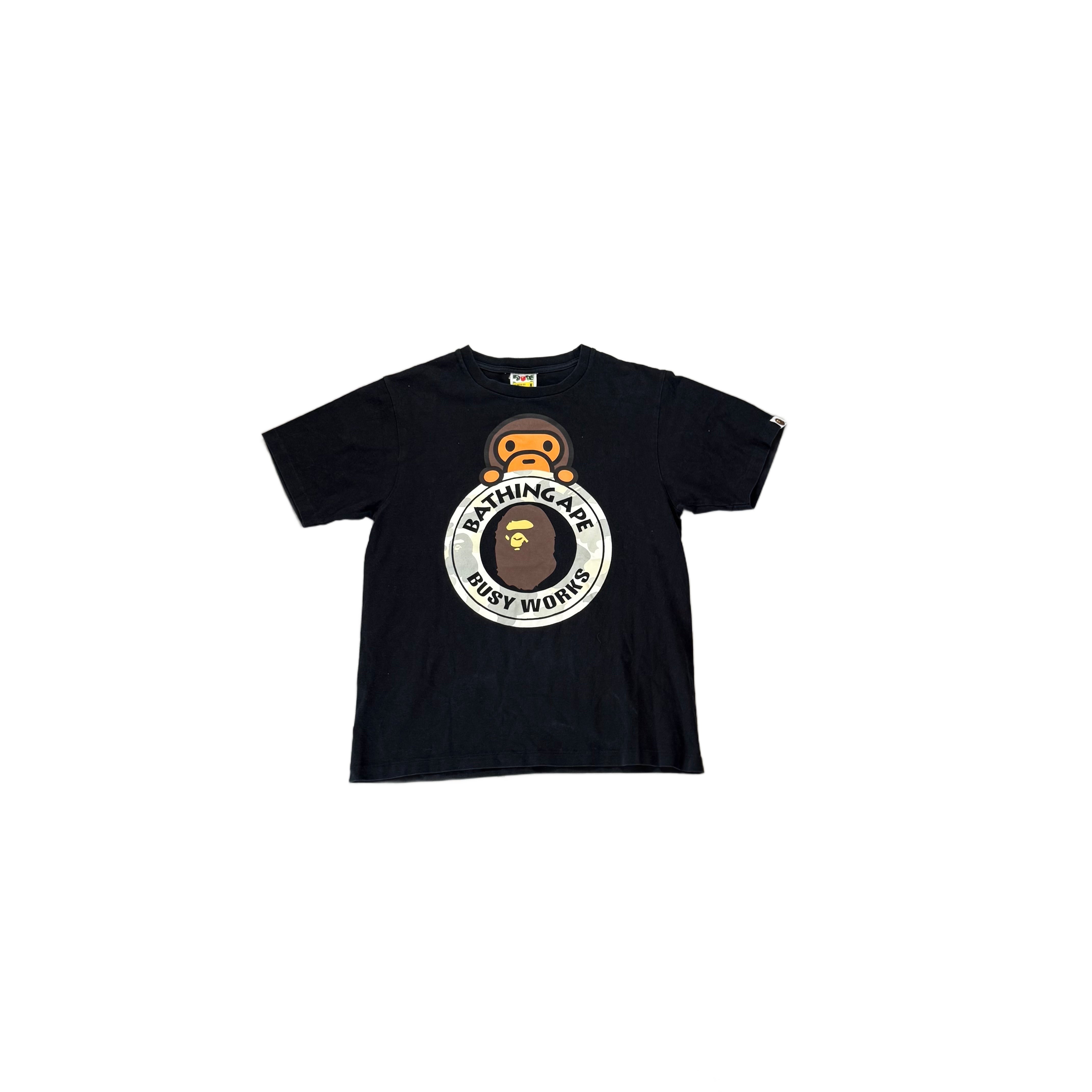 Black A Bathing Ape (BAPE) Tee - M