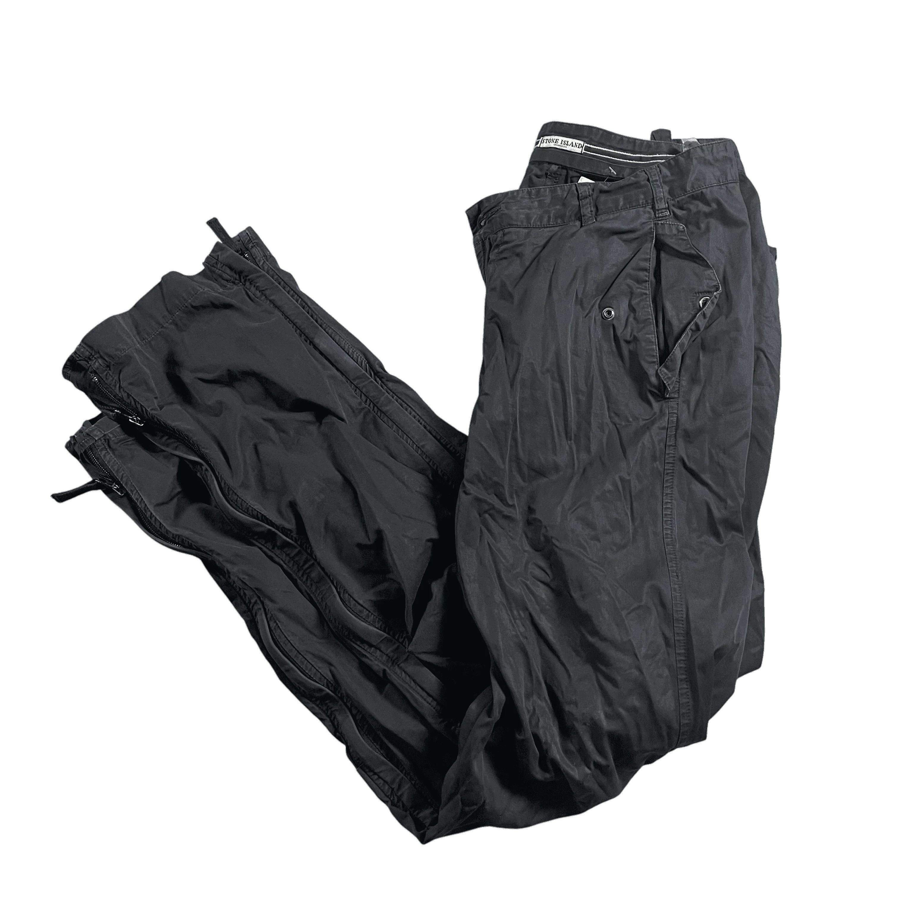 Black Stone Island Bottoms - 50