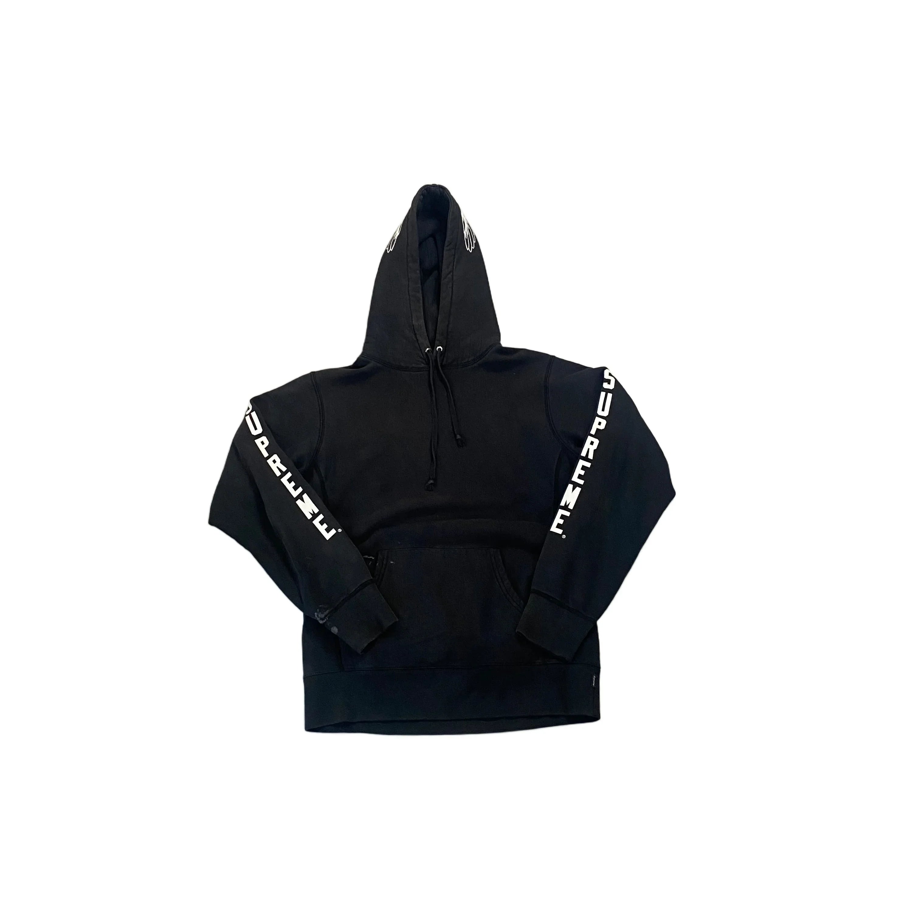 Black Supreme Hoodie - M