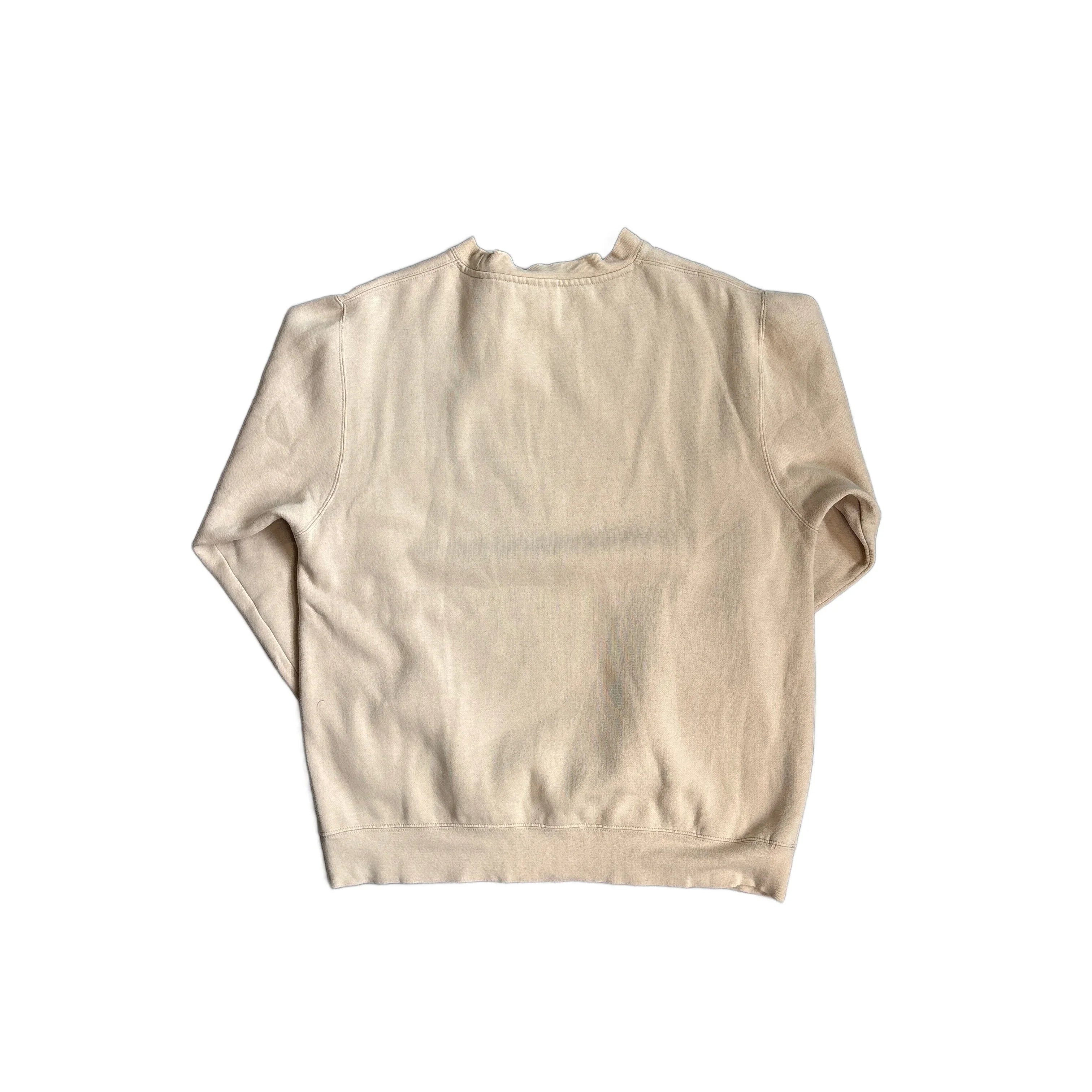 Beige Stussy Sweatshirt - L