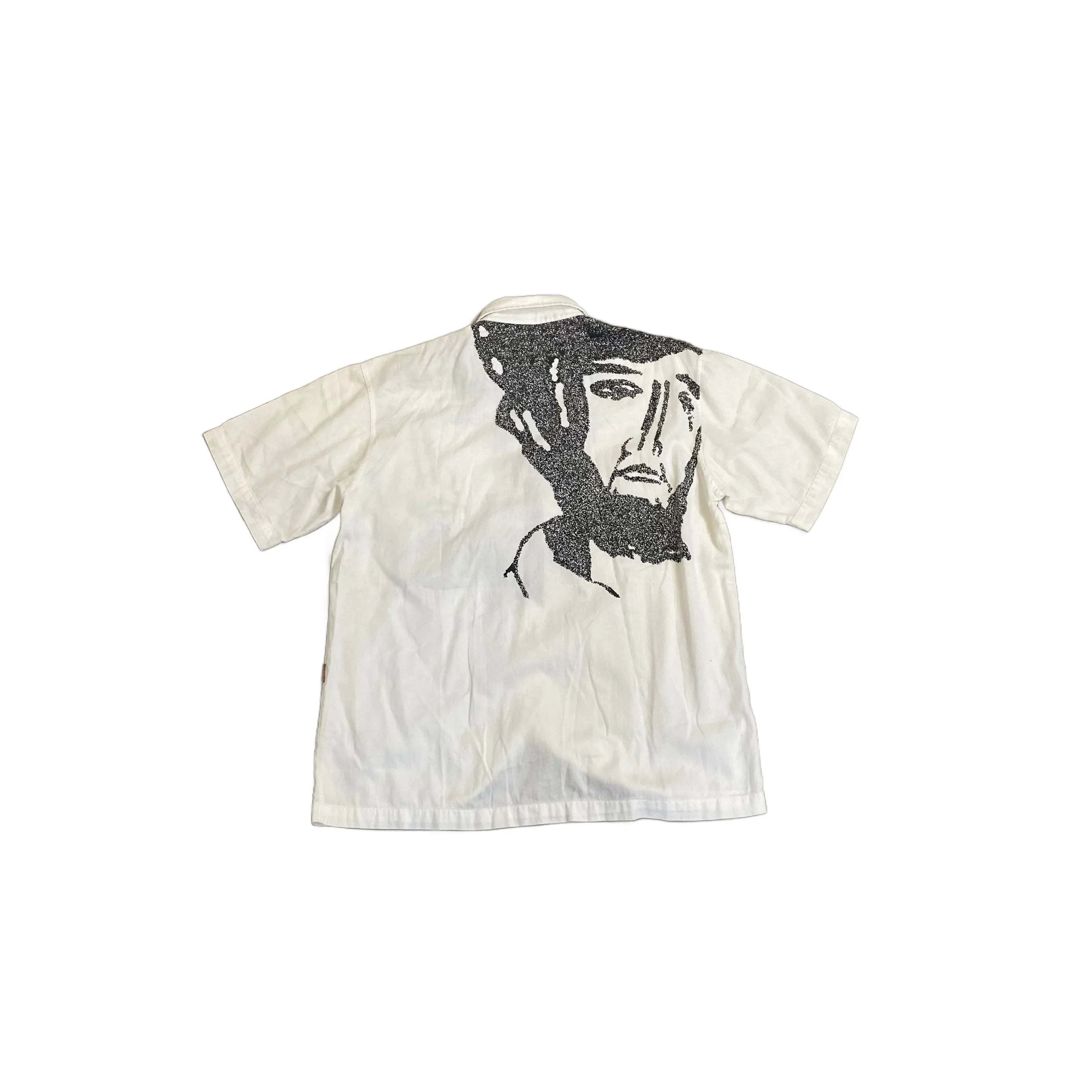 White Stussy Shirt - L