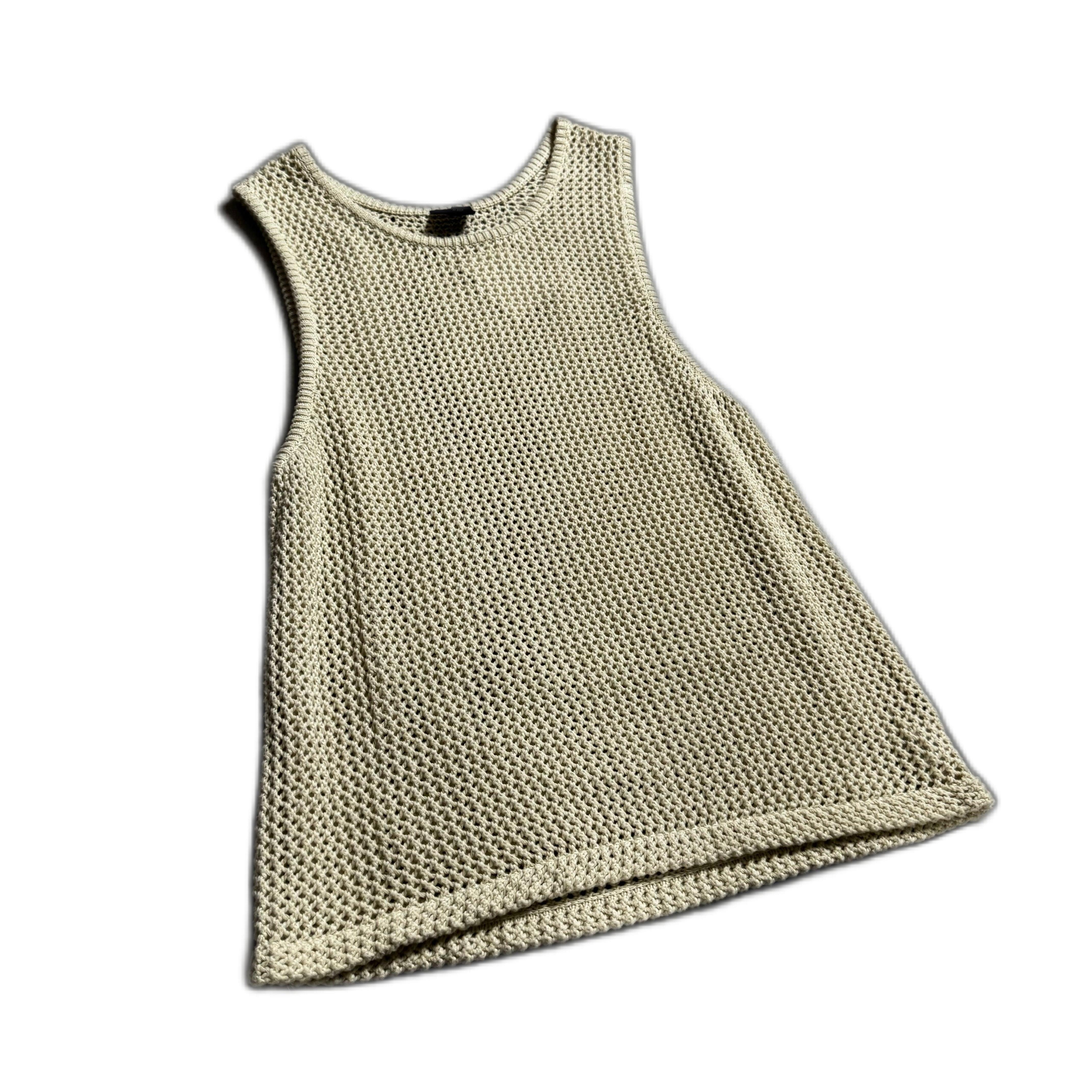 Cream Stussy Vest - L
