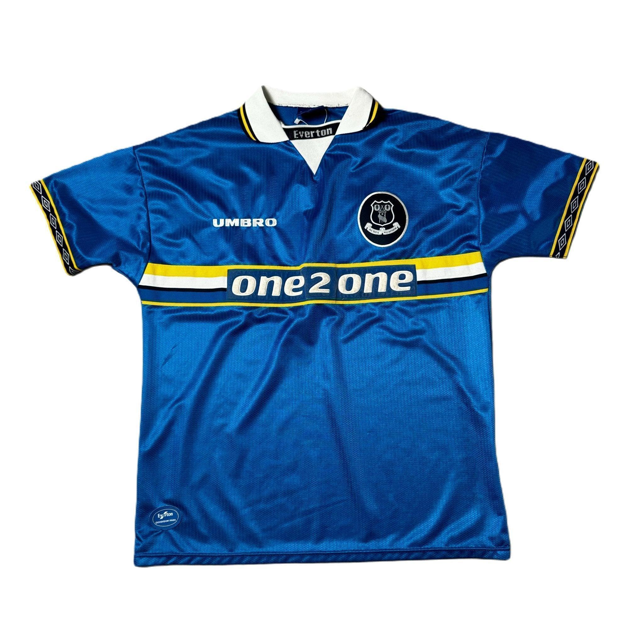 1997 - 99 Everton Home Shirt - XL