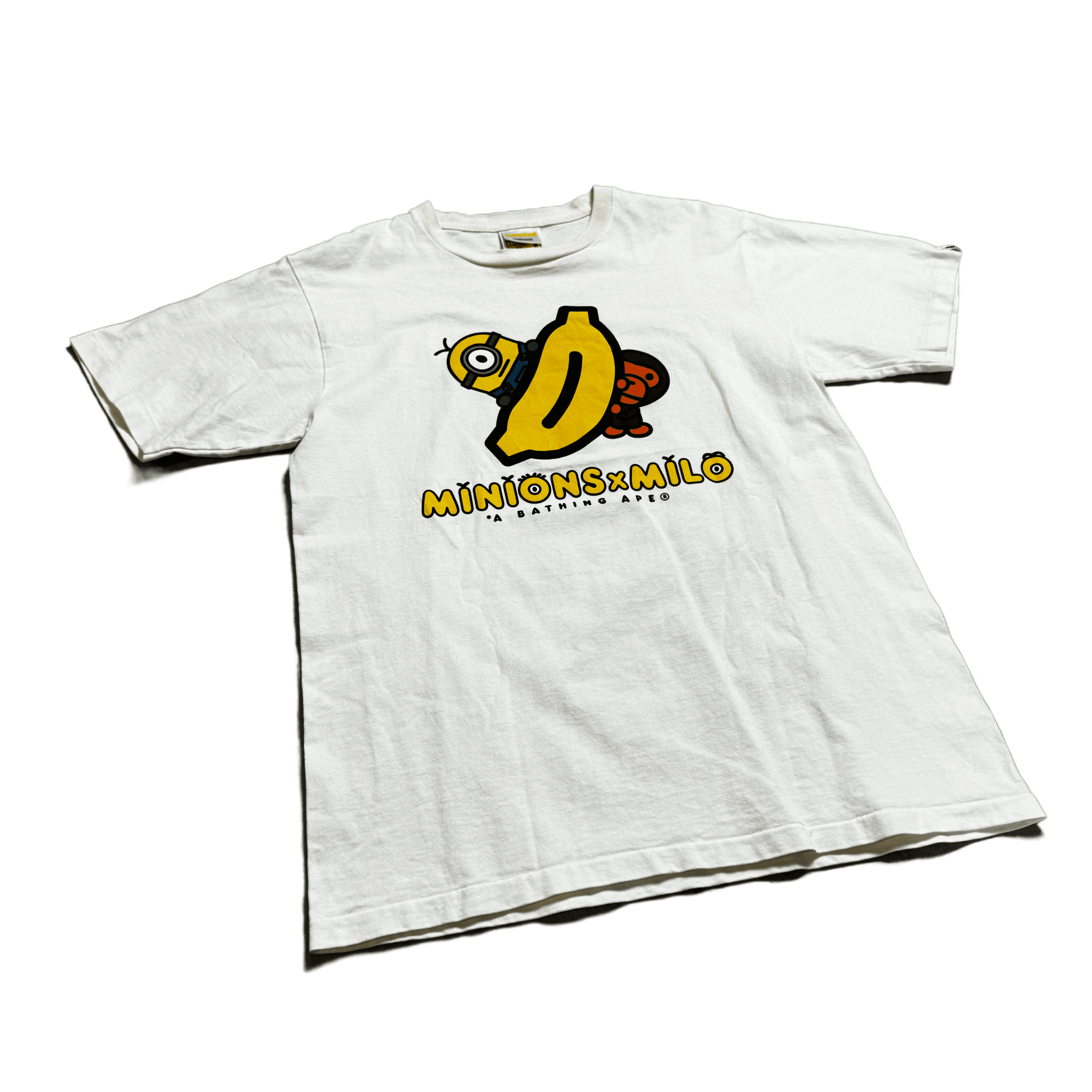 White A Bathing Ape (BAPE) x Minions Tee - M