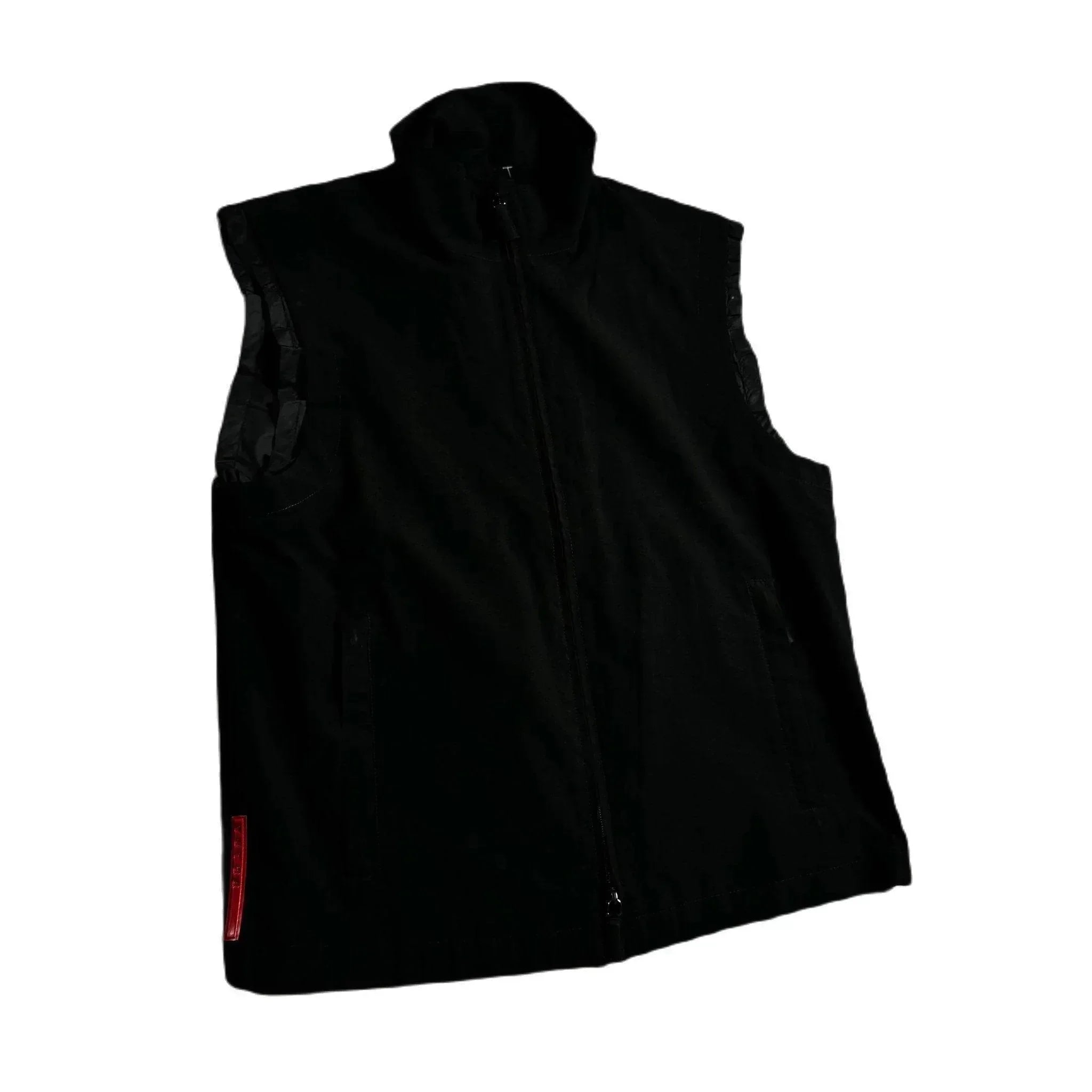 Black Prada Gilet - L