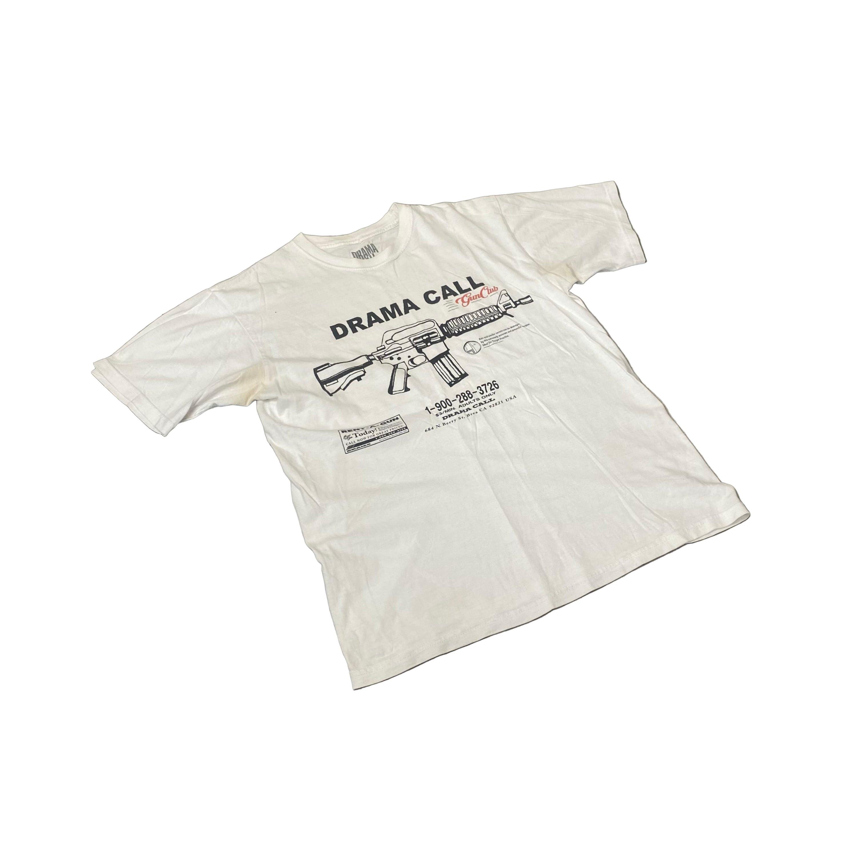 White Drama Call Tee - S