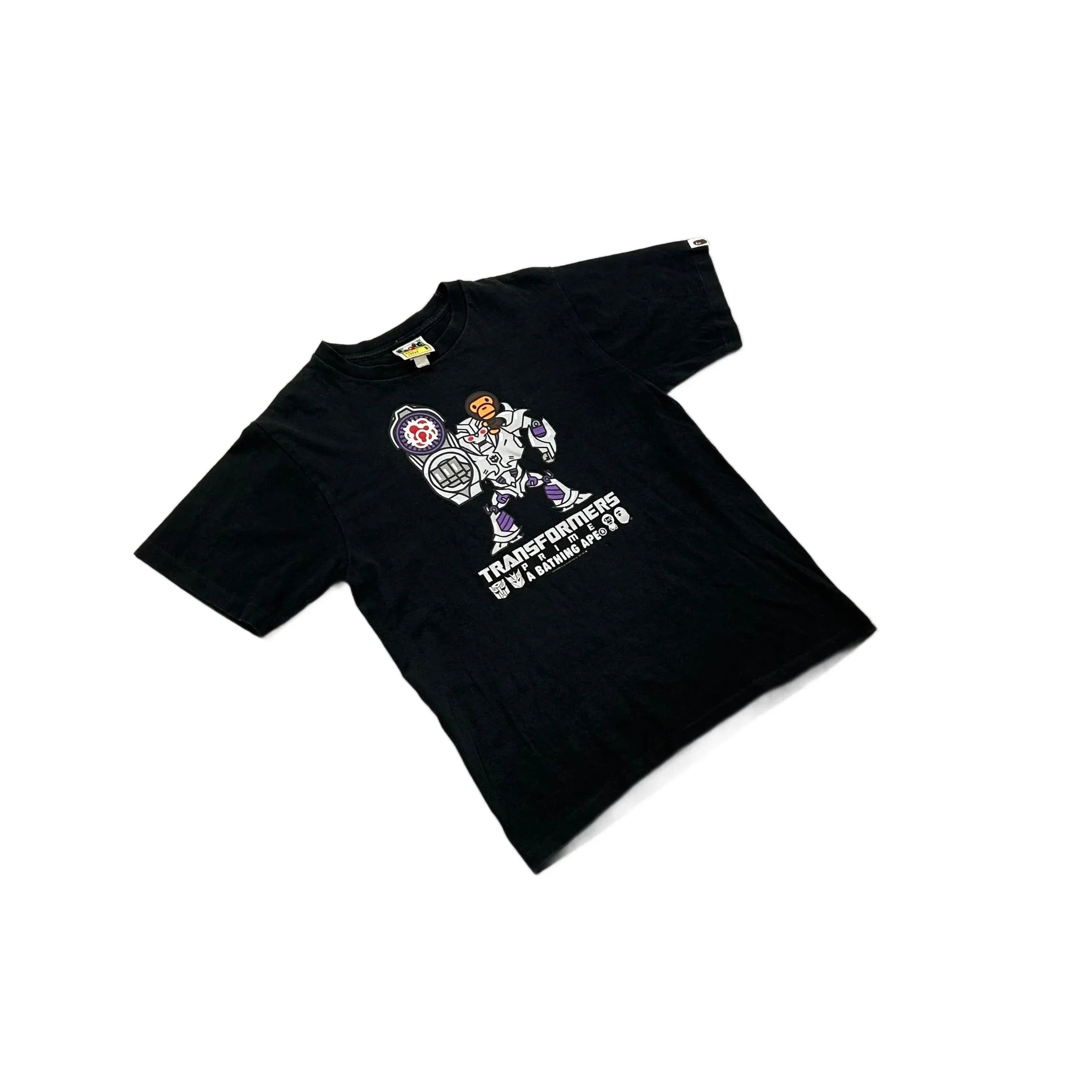 Black A Bathing Ape (BAPE) x Transformers Tee - S
