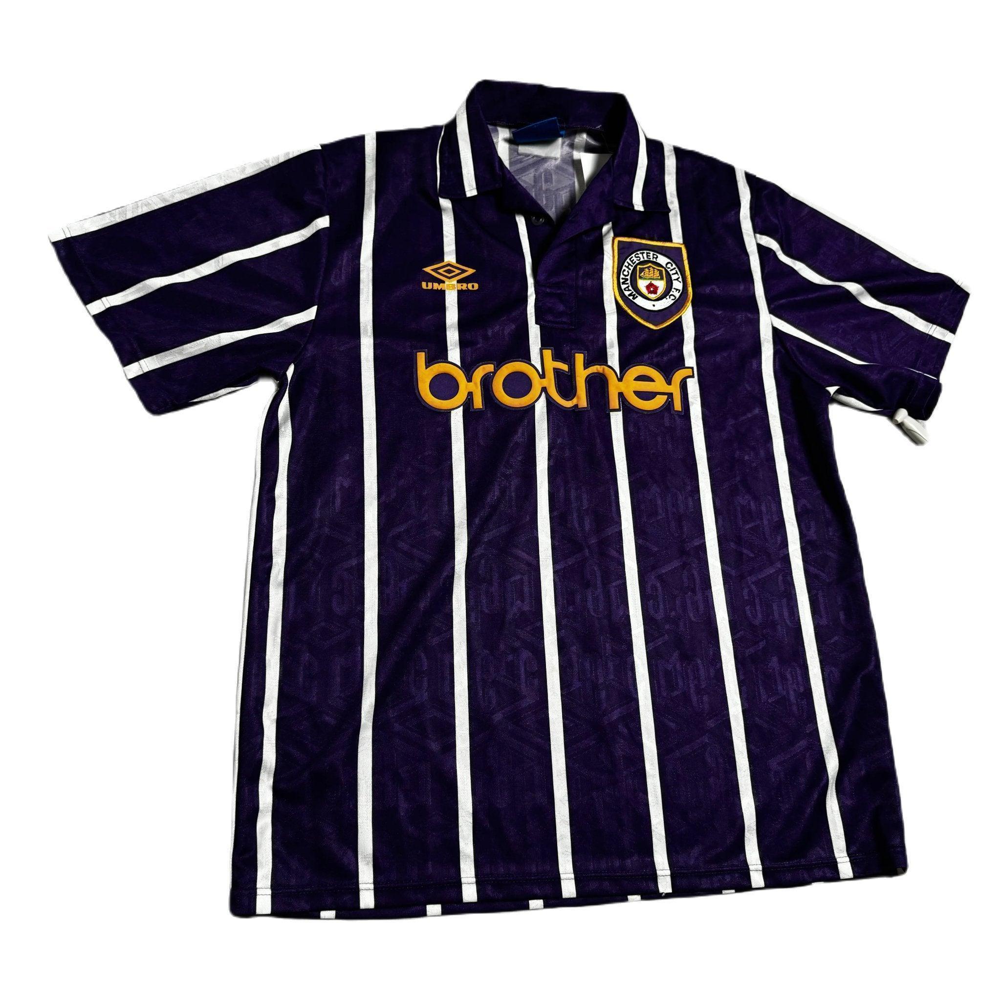 1993 - 94 Manchester City Away Shirt - XL