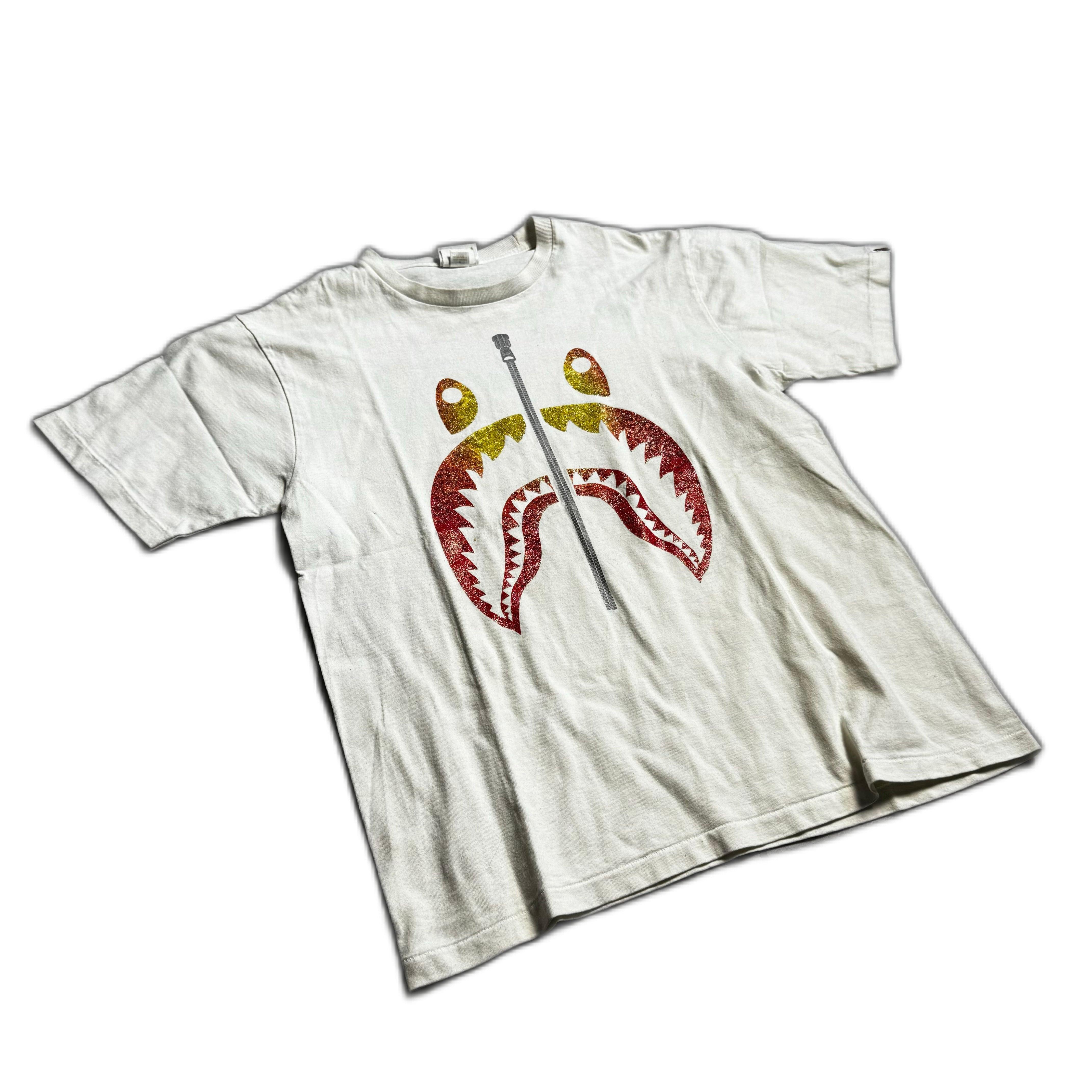White A Bathing Ape (BAPE) Tee - L