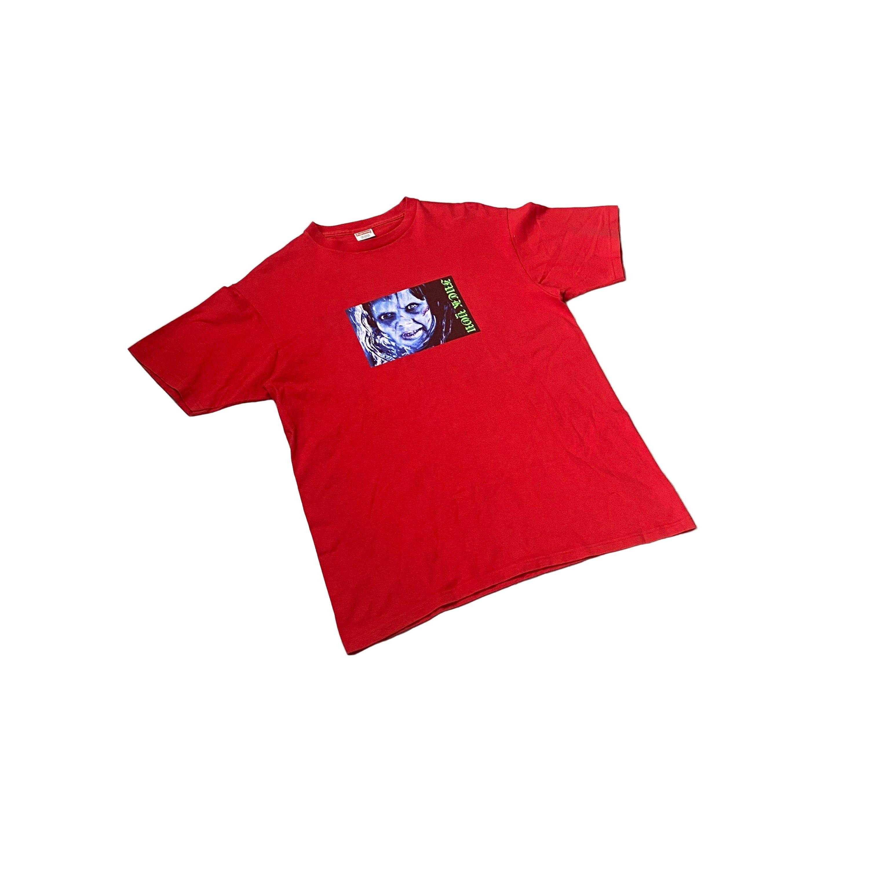 Red Supreme Exorcist Tee - L