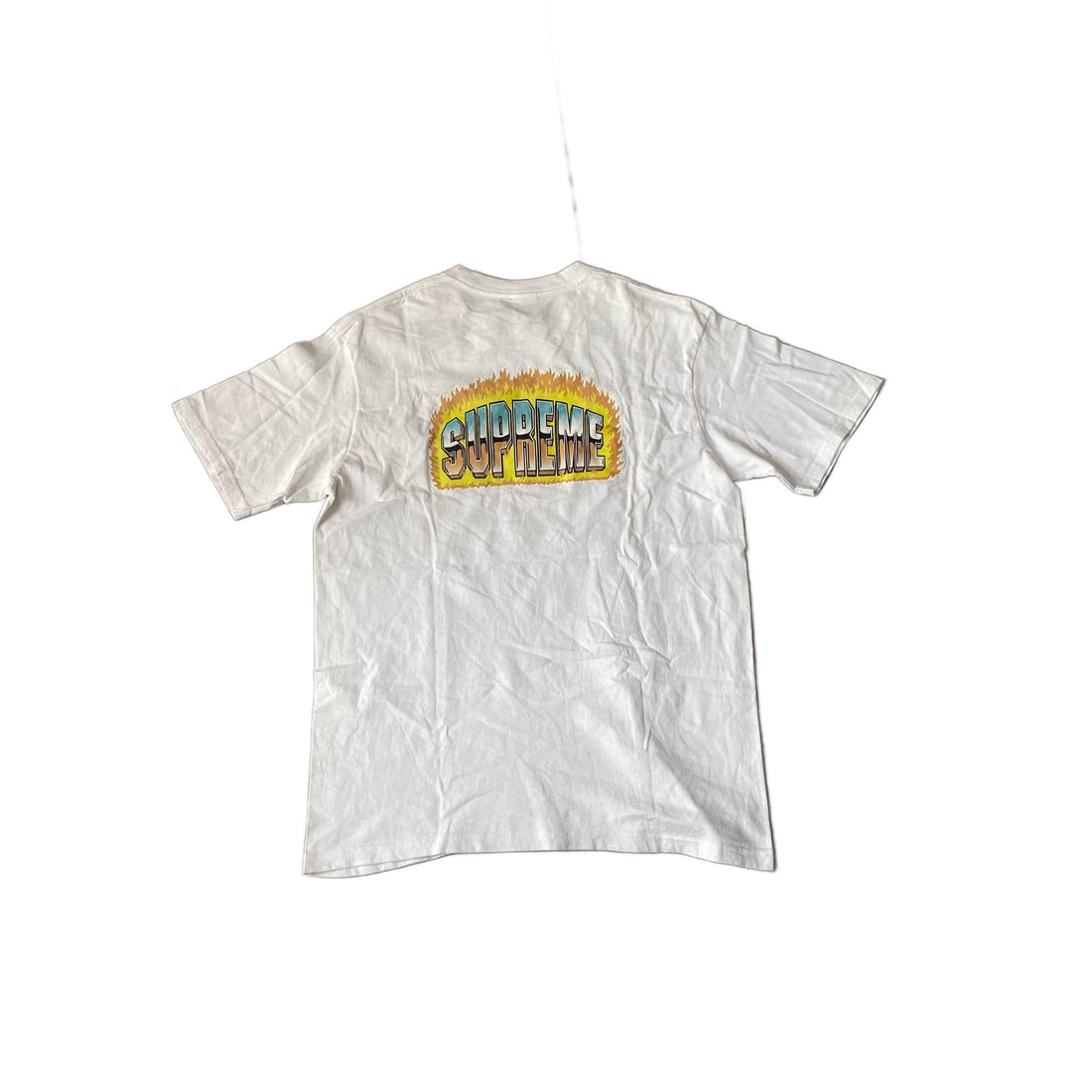 White Supreme Tee - L