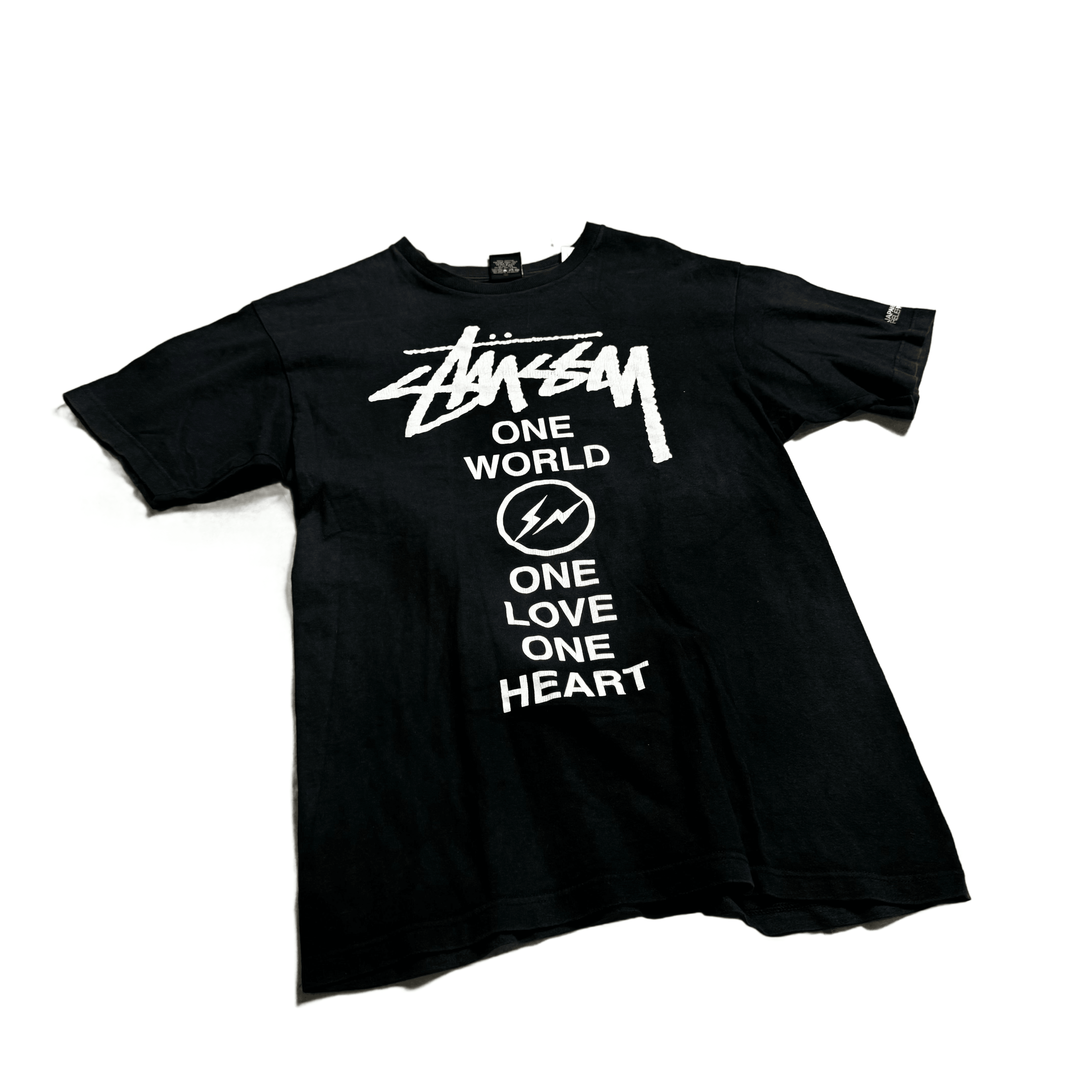 Black Stussy x Fragment Tee - M