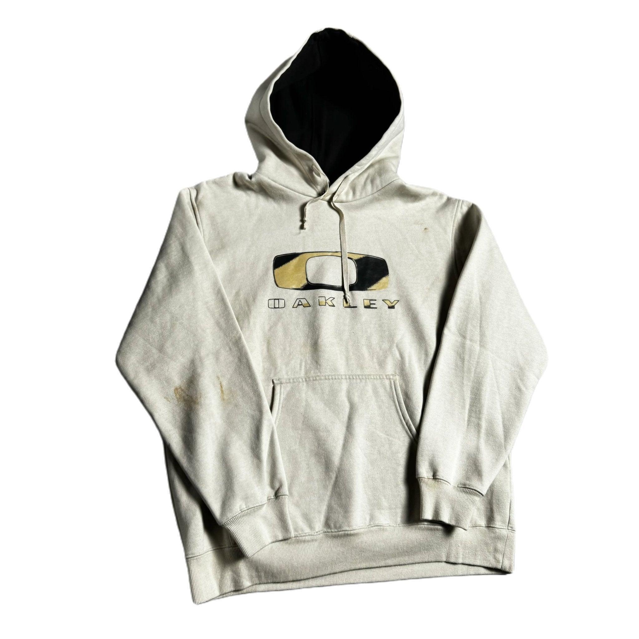 Vintage Cream Oakley Hoodie - M