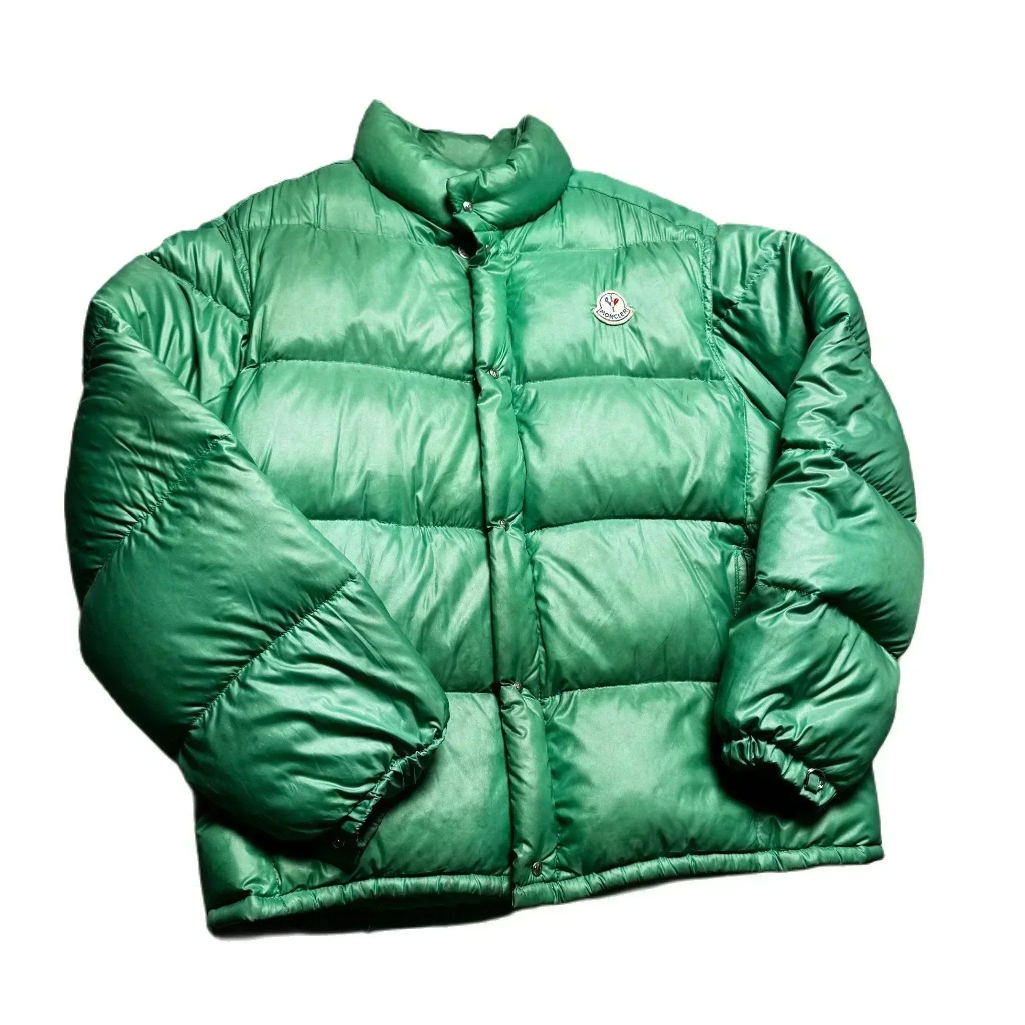 Vintage Green Moncler Puffer Coat - XL