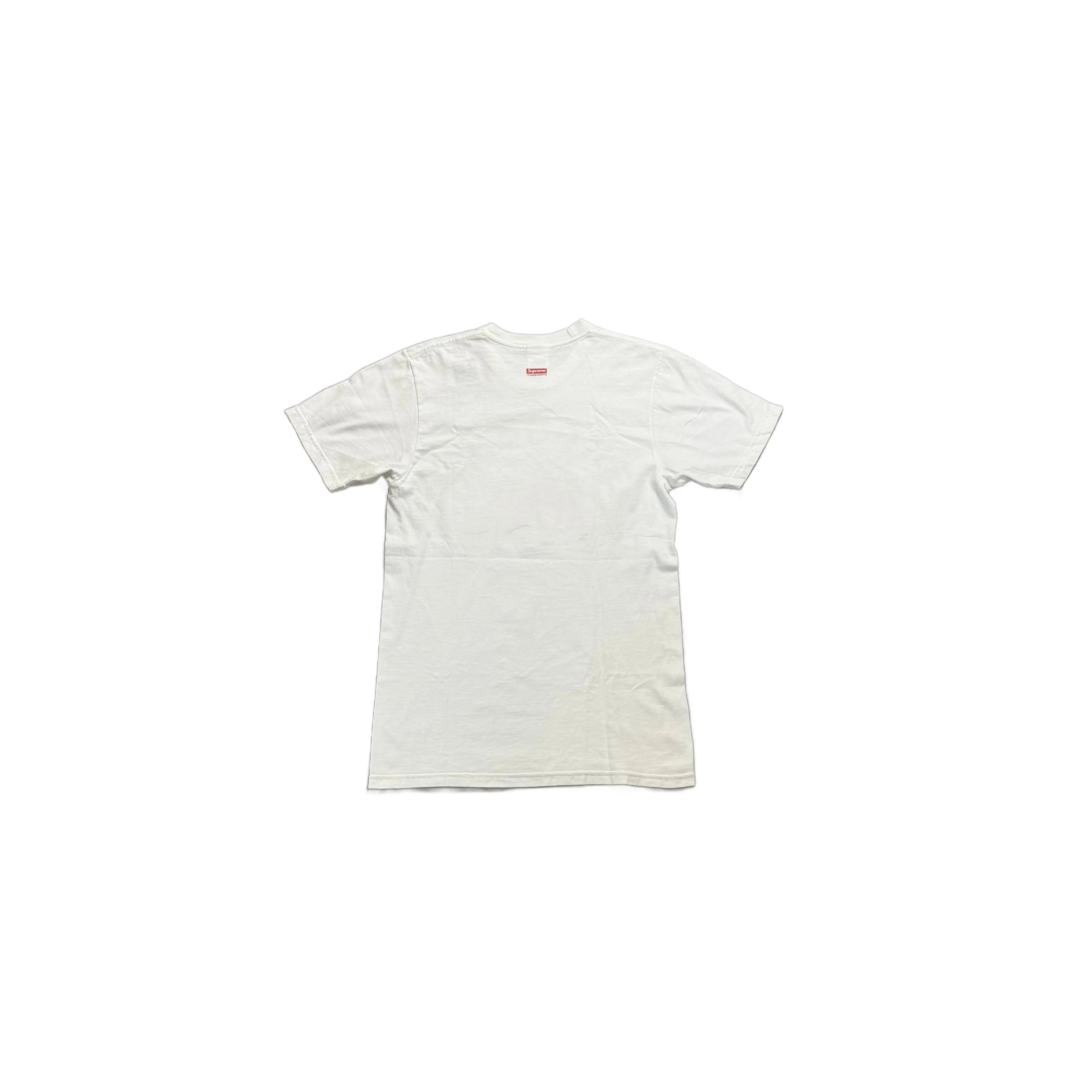 White Supreme Tee - S