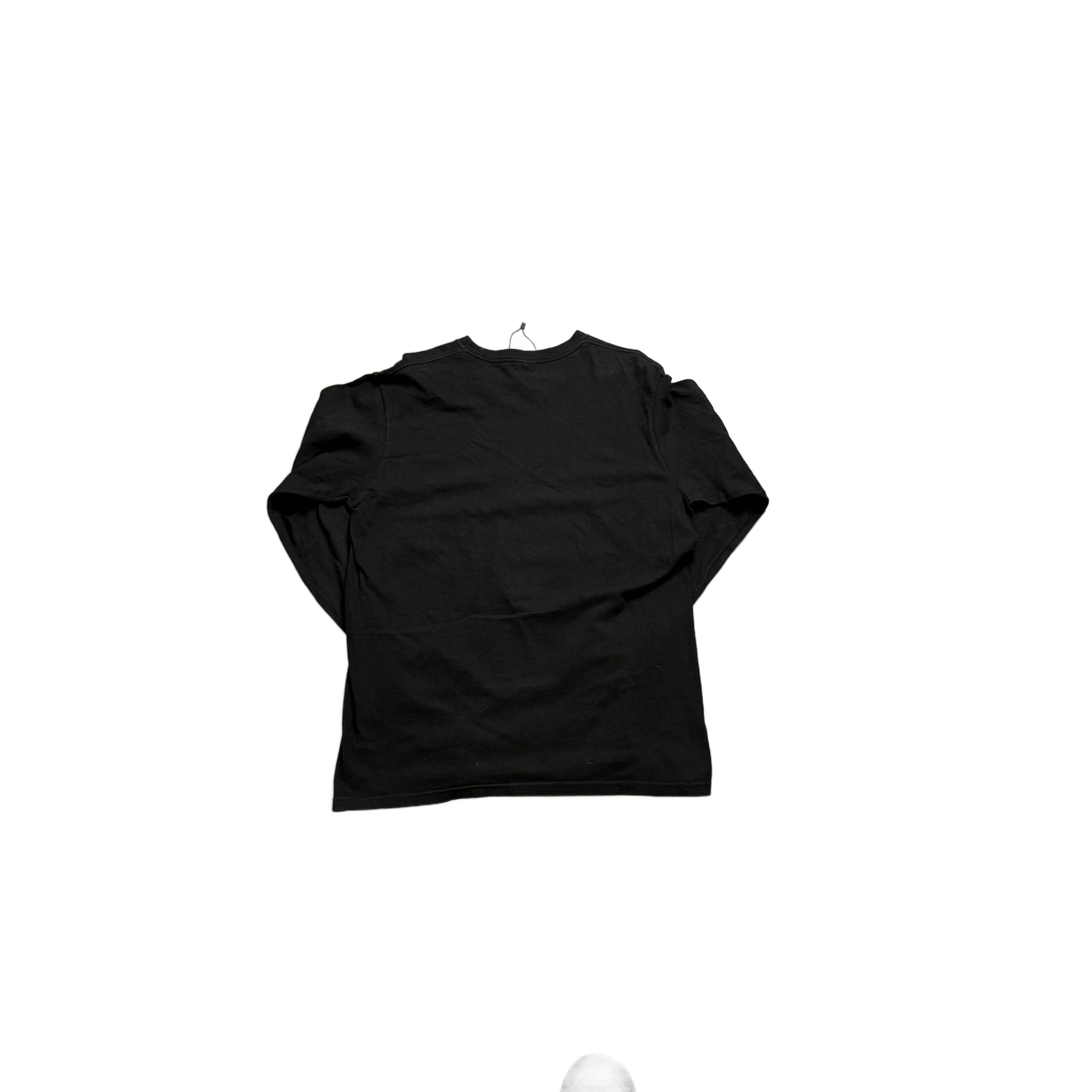 Black Supreme Long Sleeve Tee - M