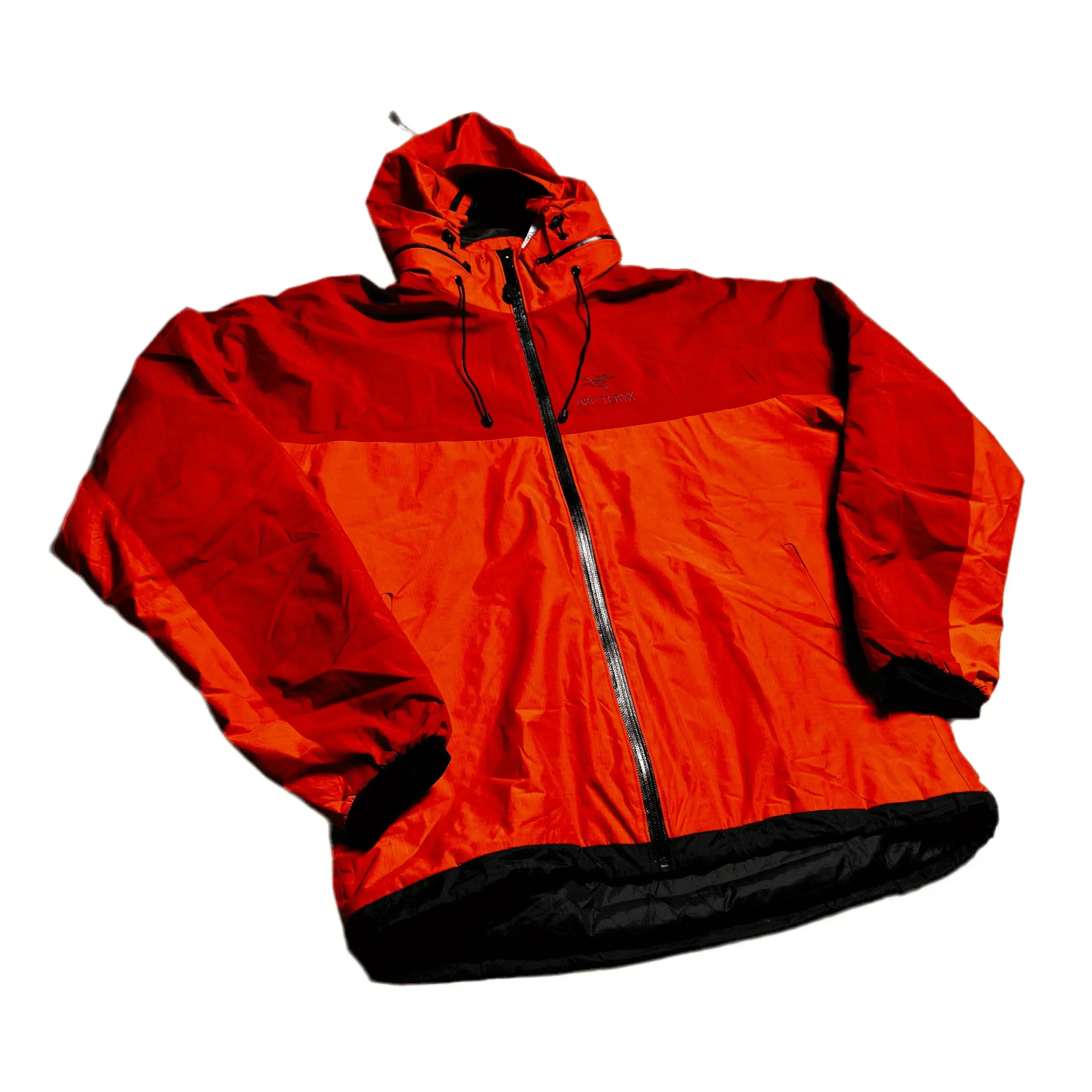 Two Tone Orange Arc’Teryx Padded Gore-Tex Jacket - L