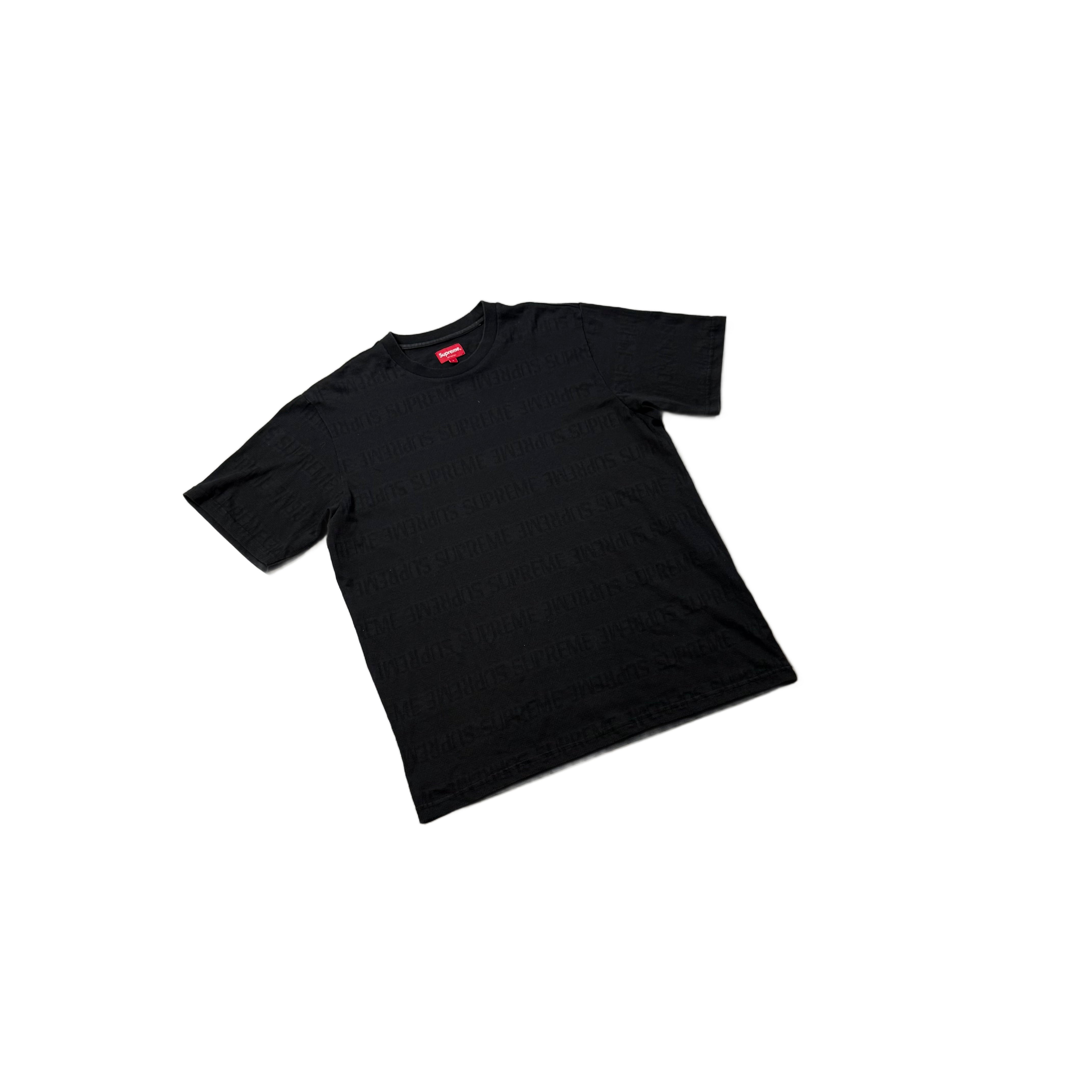 Black Supreme Tee - L