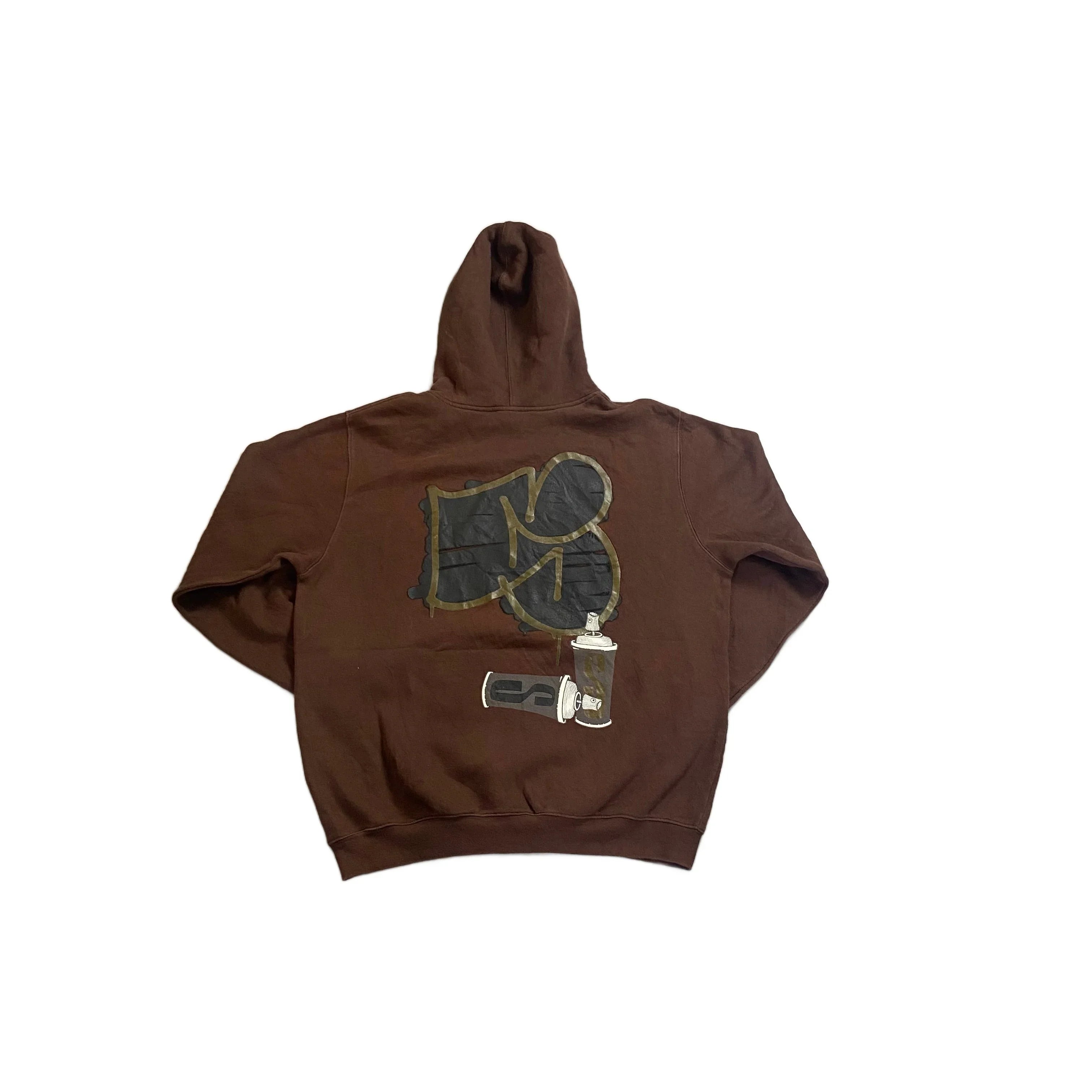 Brown Stussy Hoodie - M
