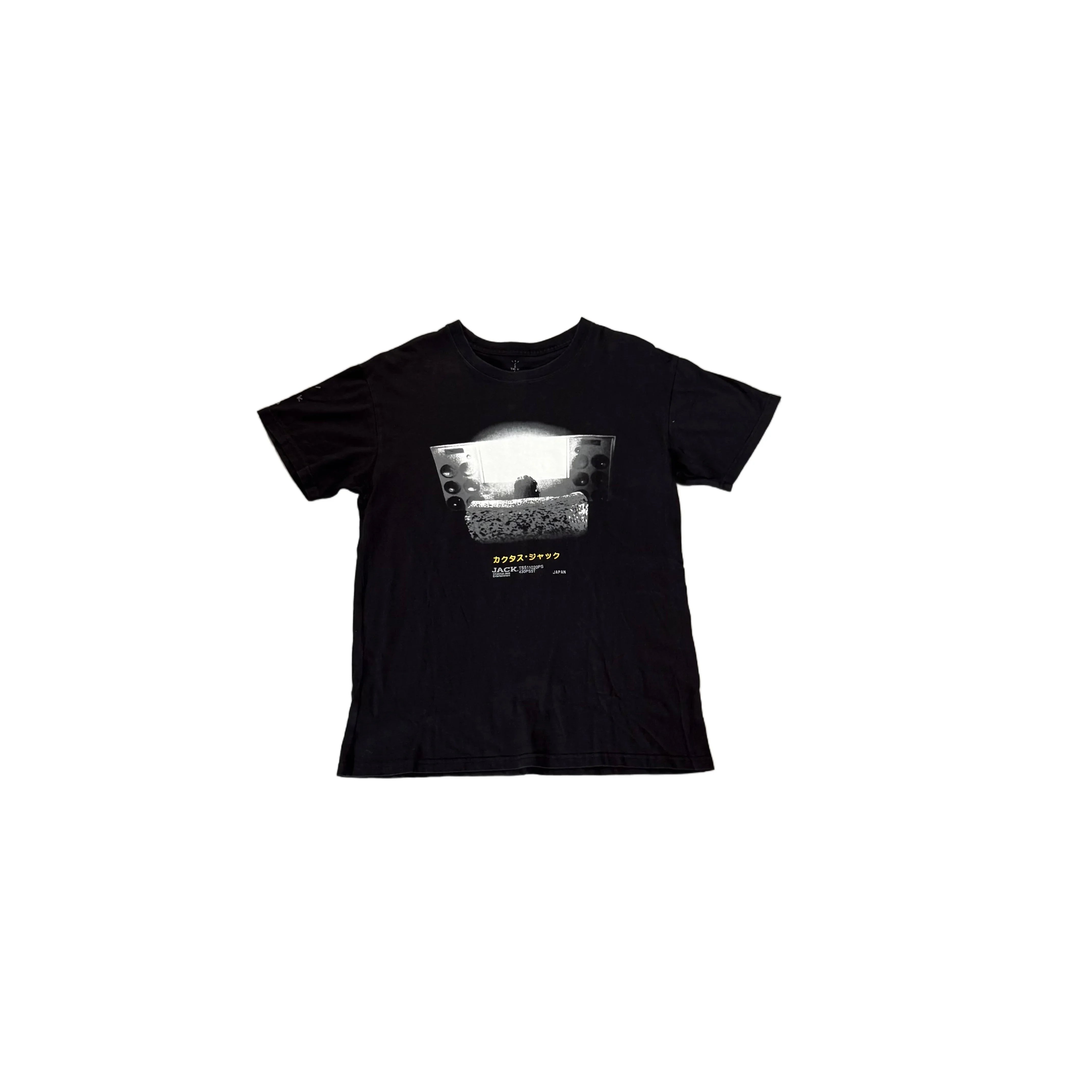 Black Travis Scott Tee - M