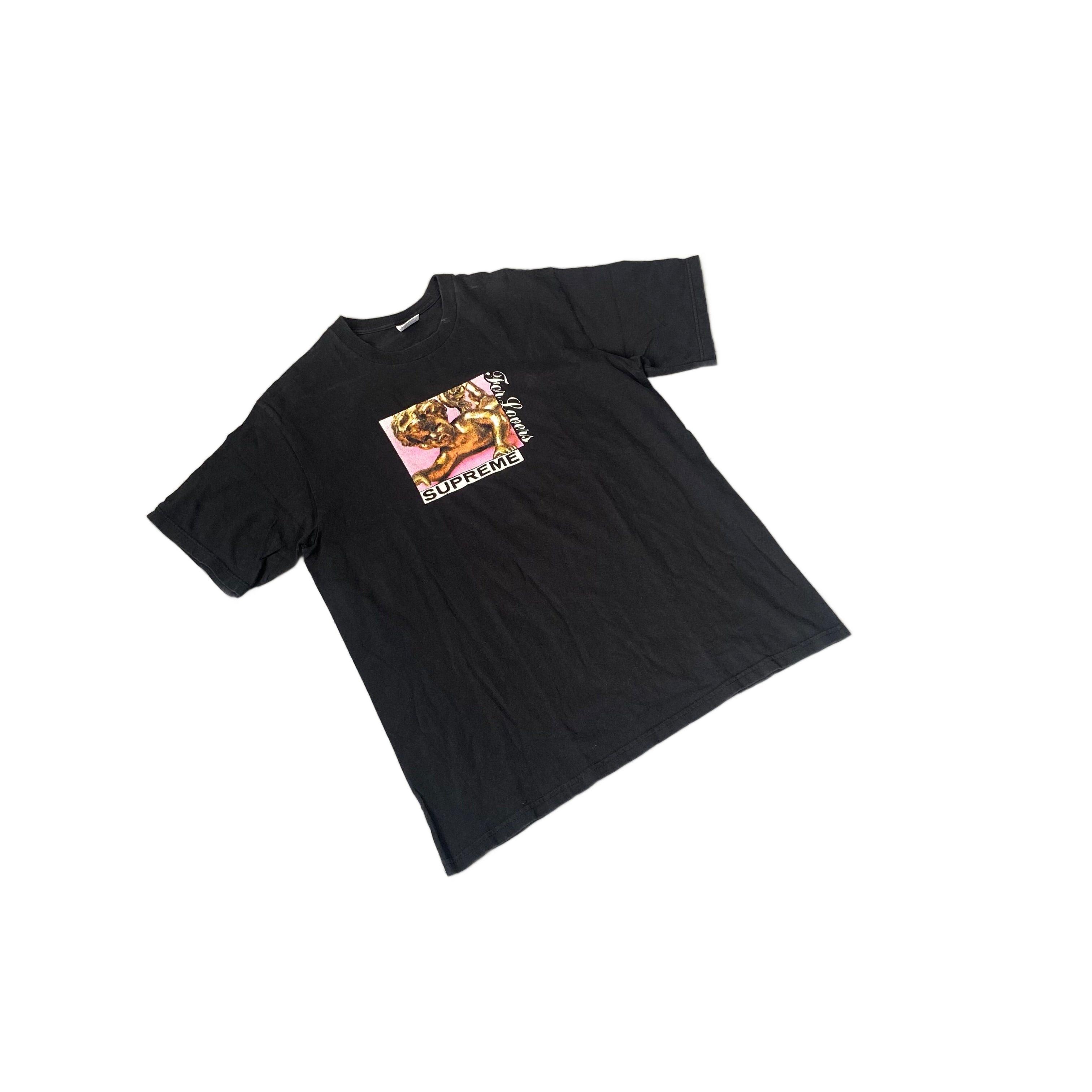 Black Supreme Tee - L