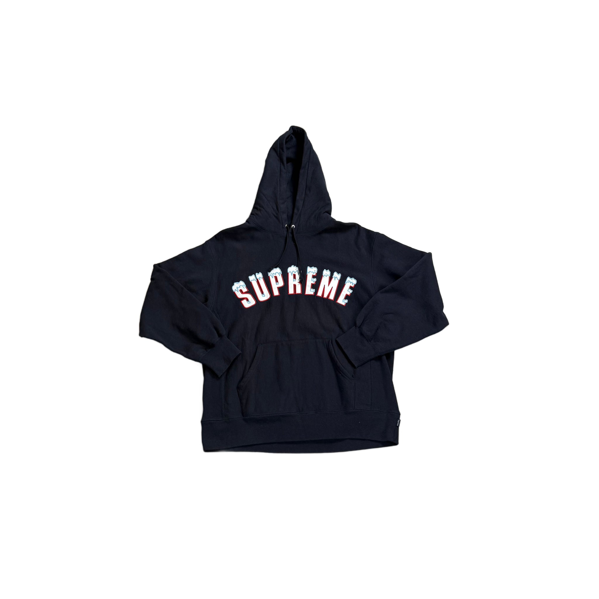 Black Supreme Hoodie - M