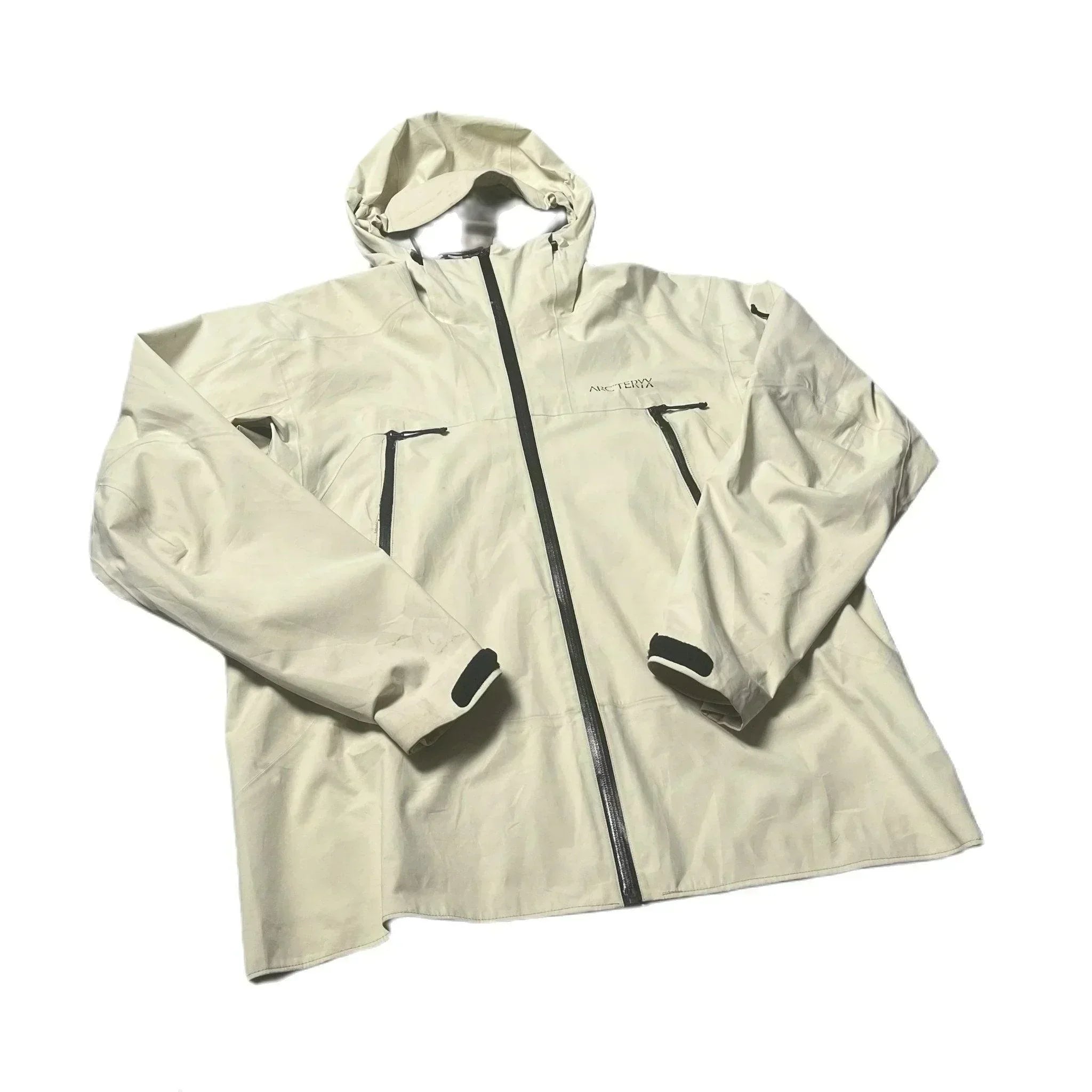 Cream Arc’Teryx Gore-Tex Jacket - L