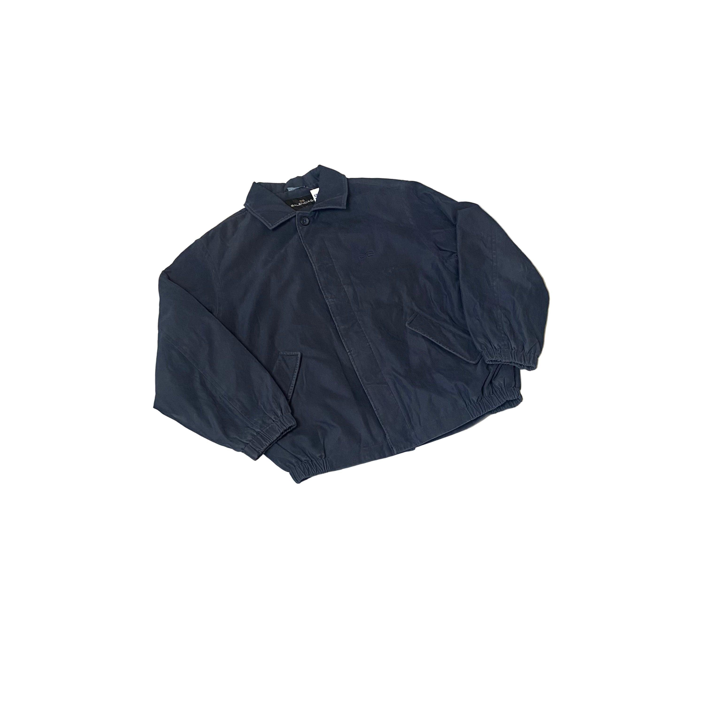 Vintage Navy Blue Balenciaga Jacket - L