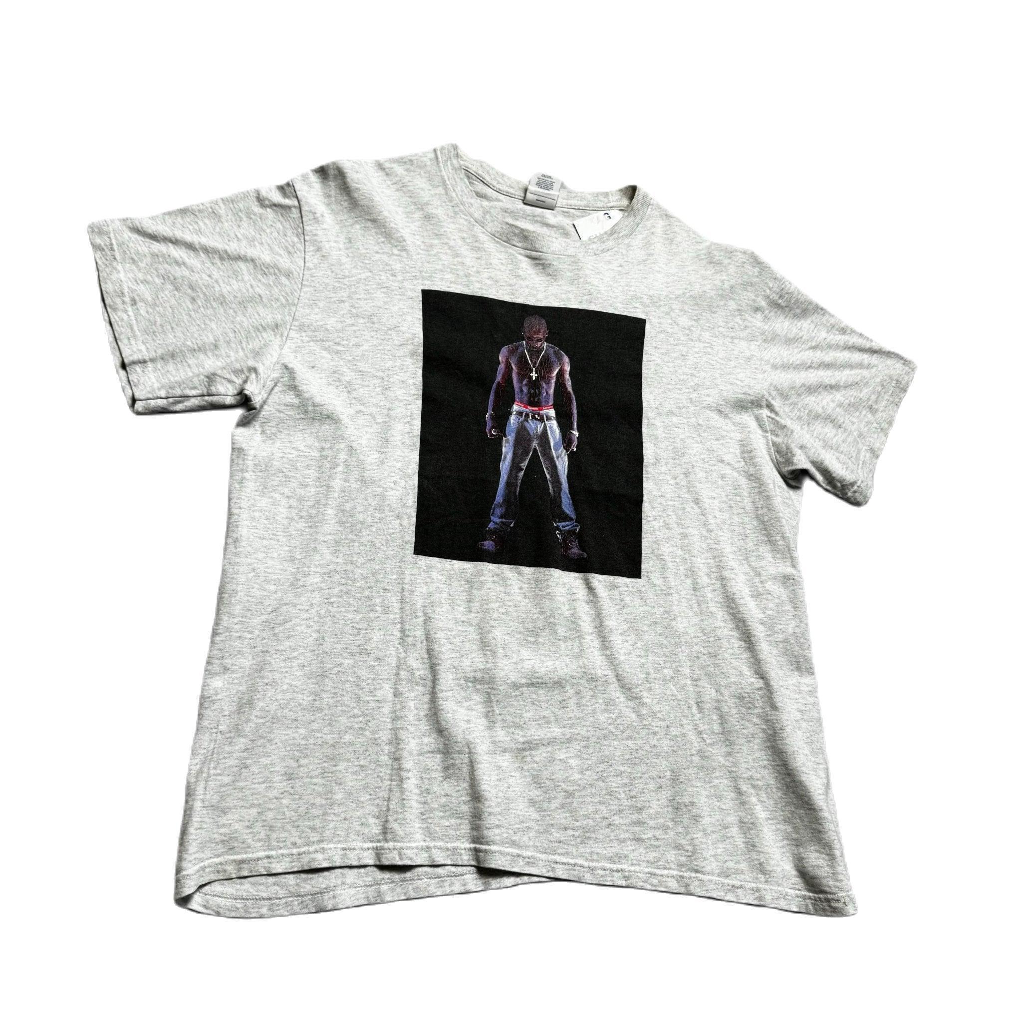 White Supreme Tupac Tee - M