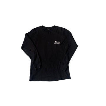 Black Stussy Long Sleeve Tee - S