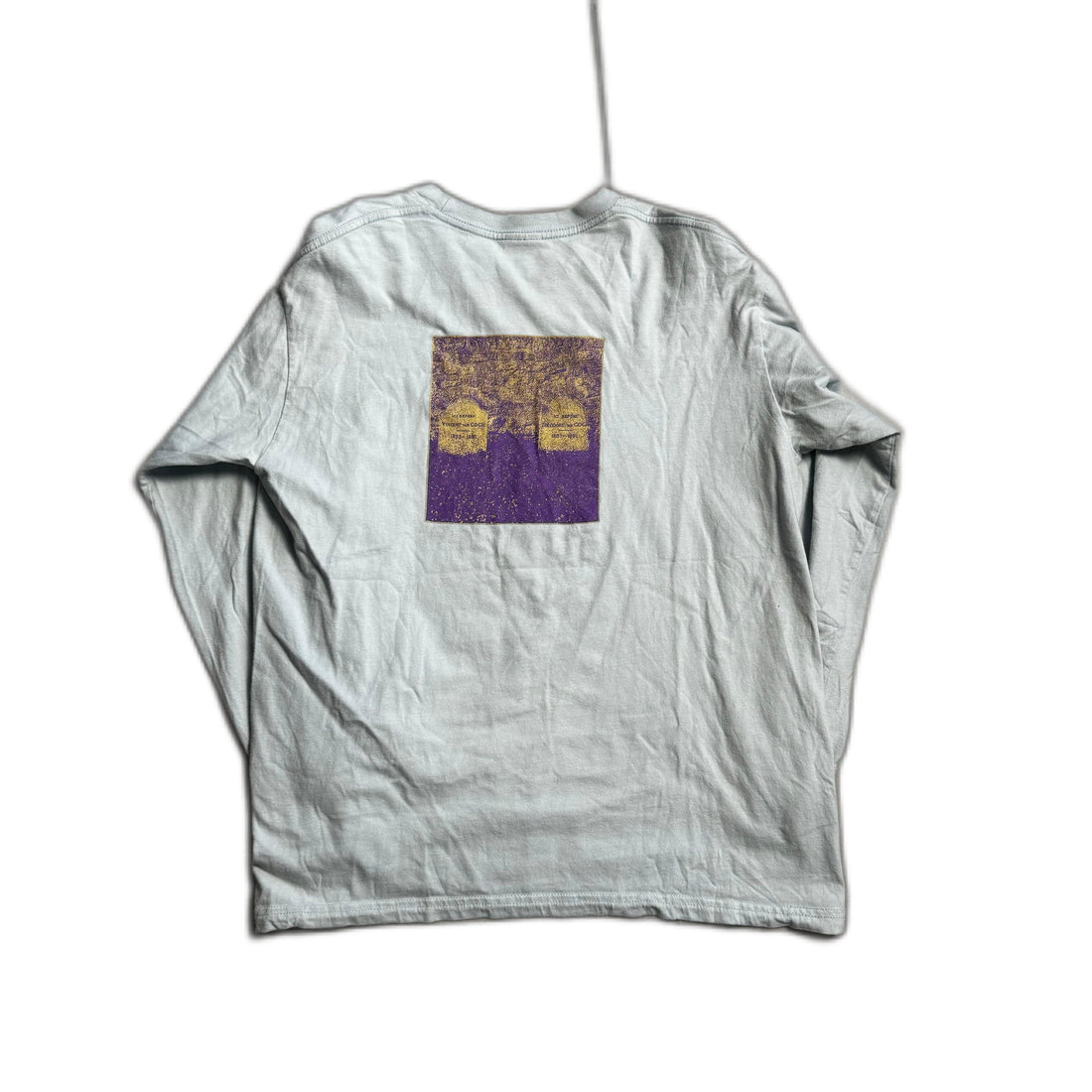 White Supreme Long Sleeve Tee - M