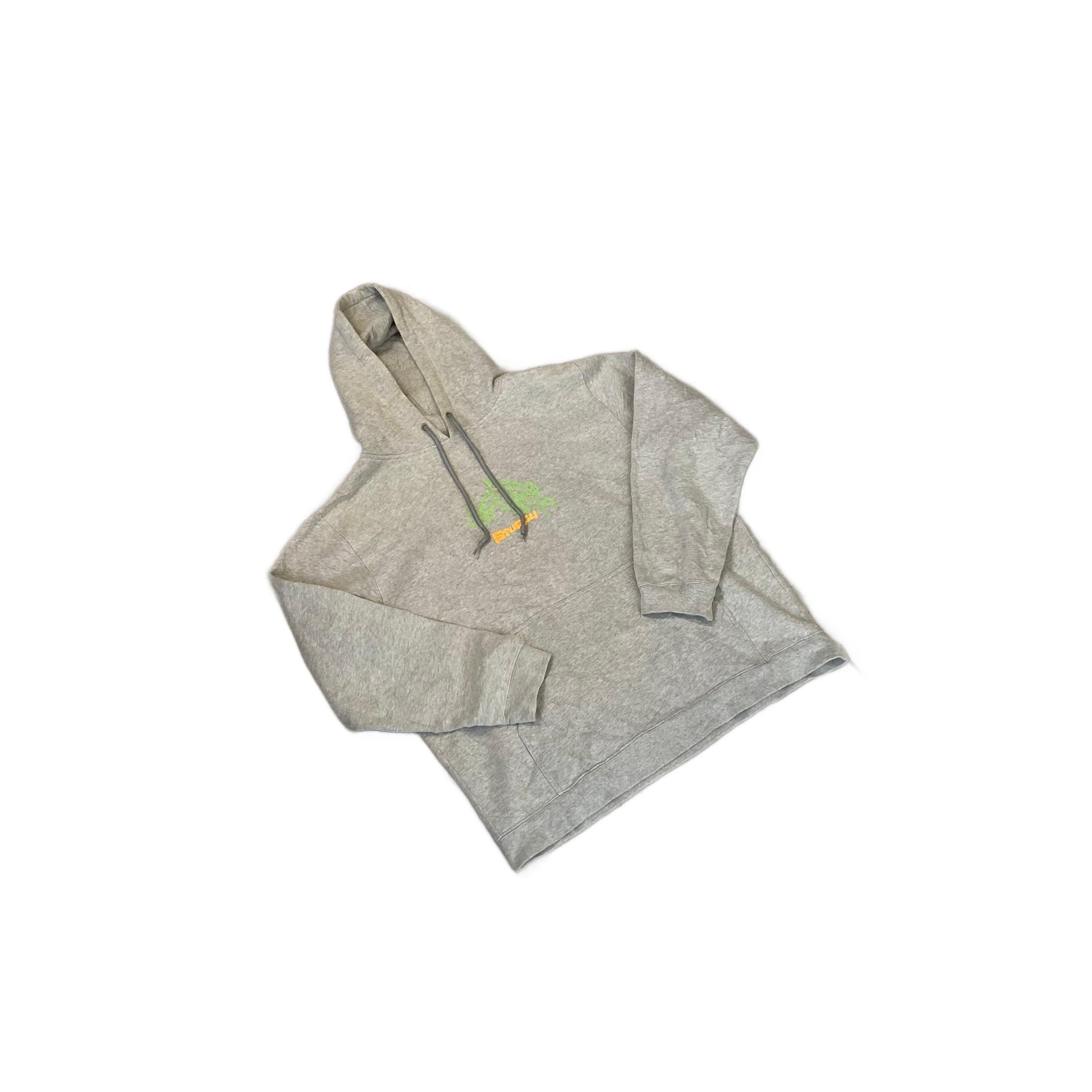 Grey Stussy Hoodie - L