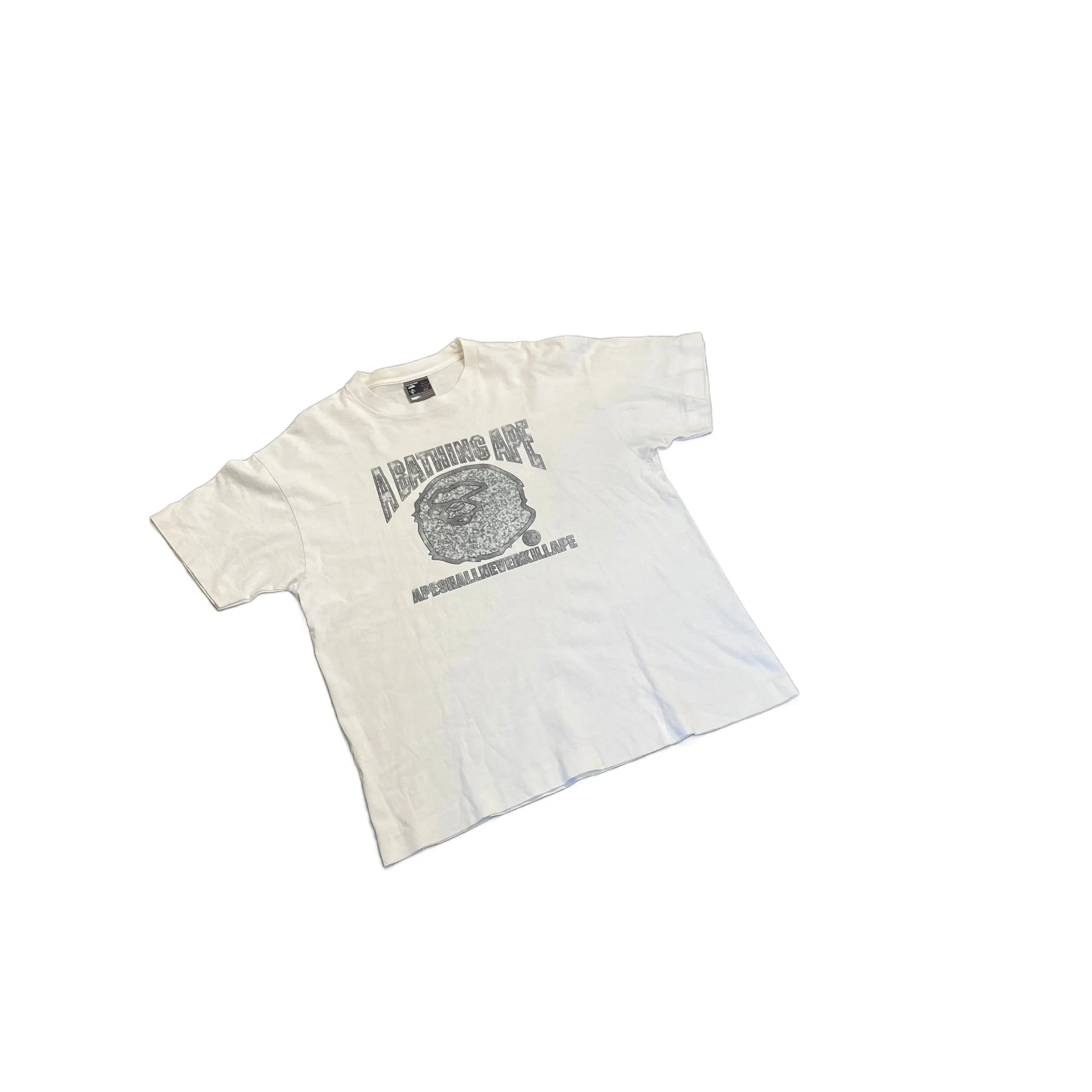 White A Bathing Ape (BAPE) Tee - XL
